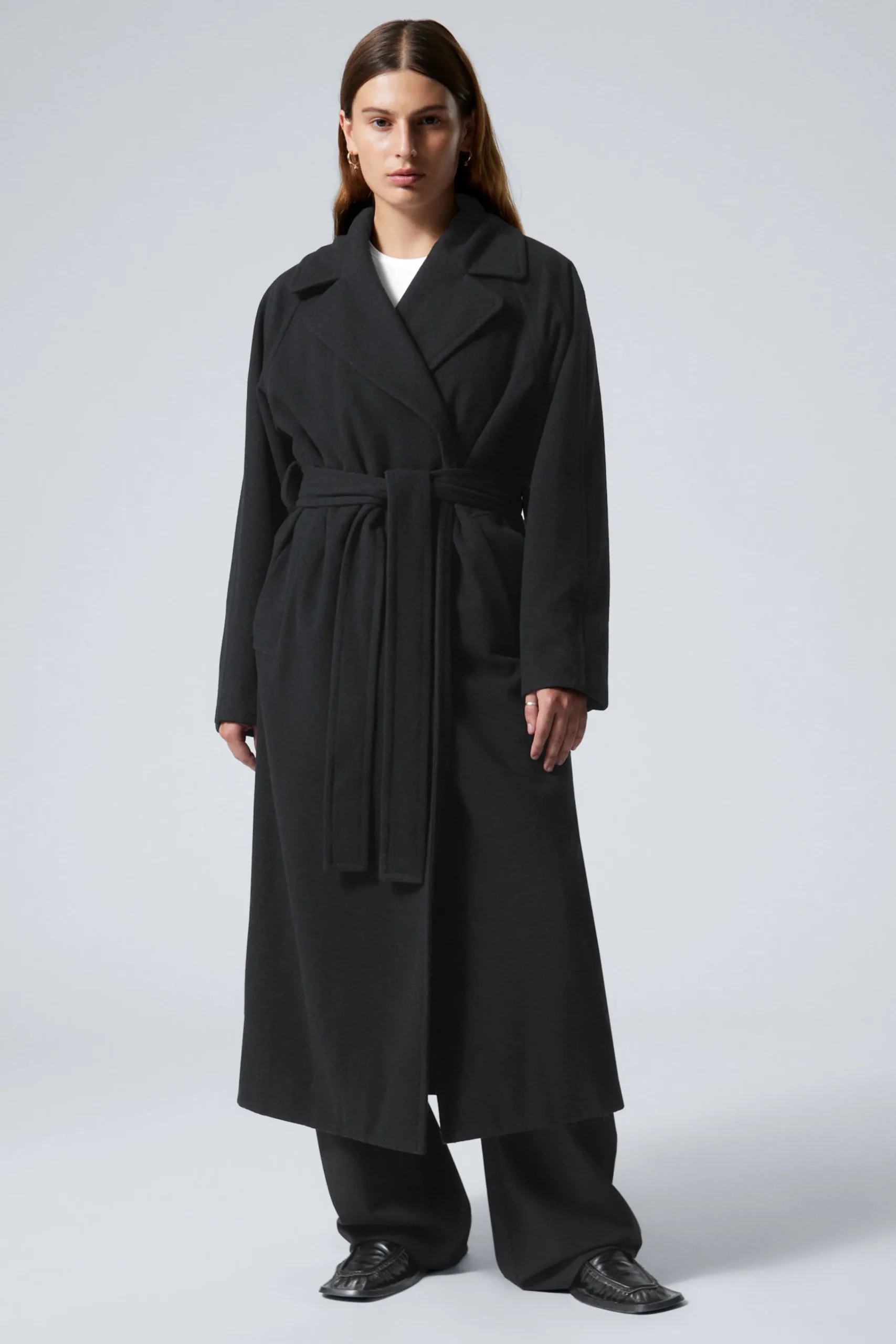 Weekday Jackor & Kappor<KIA OVERSIZED KAPPA I ULLBLANDNING