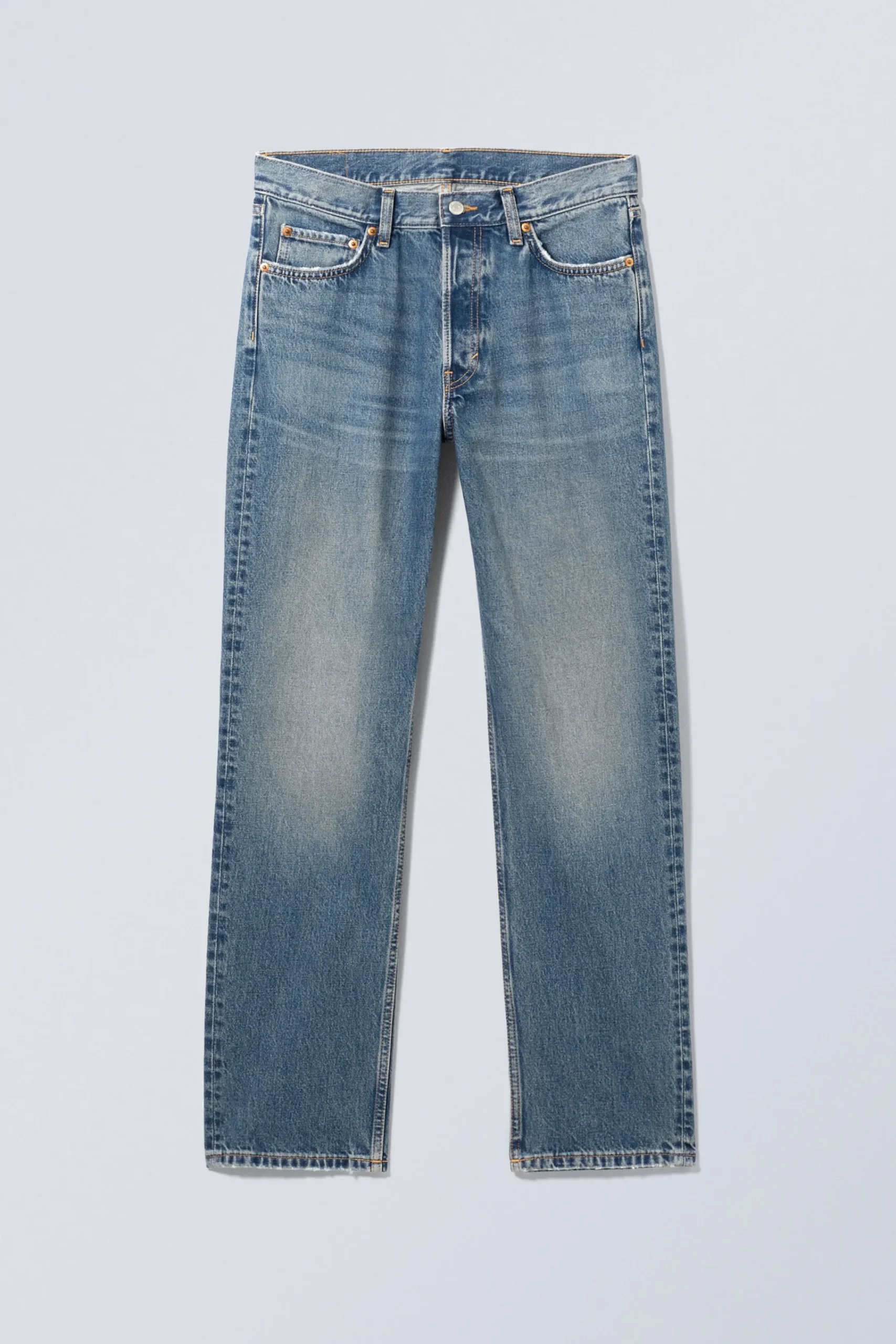 klean_regular_straight_leg_jeans_2.webp Weekday Jeans<KLEAN REGULAR STRAIGHT LEG JEANS