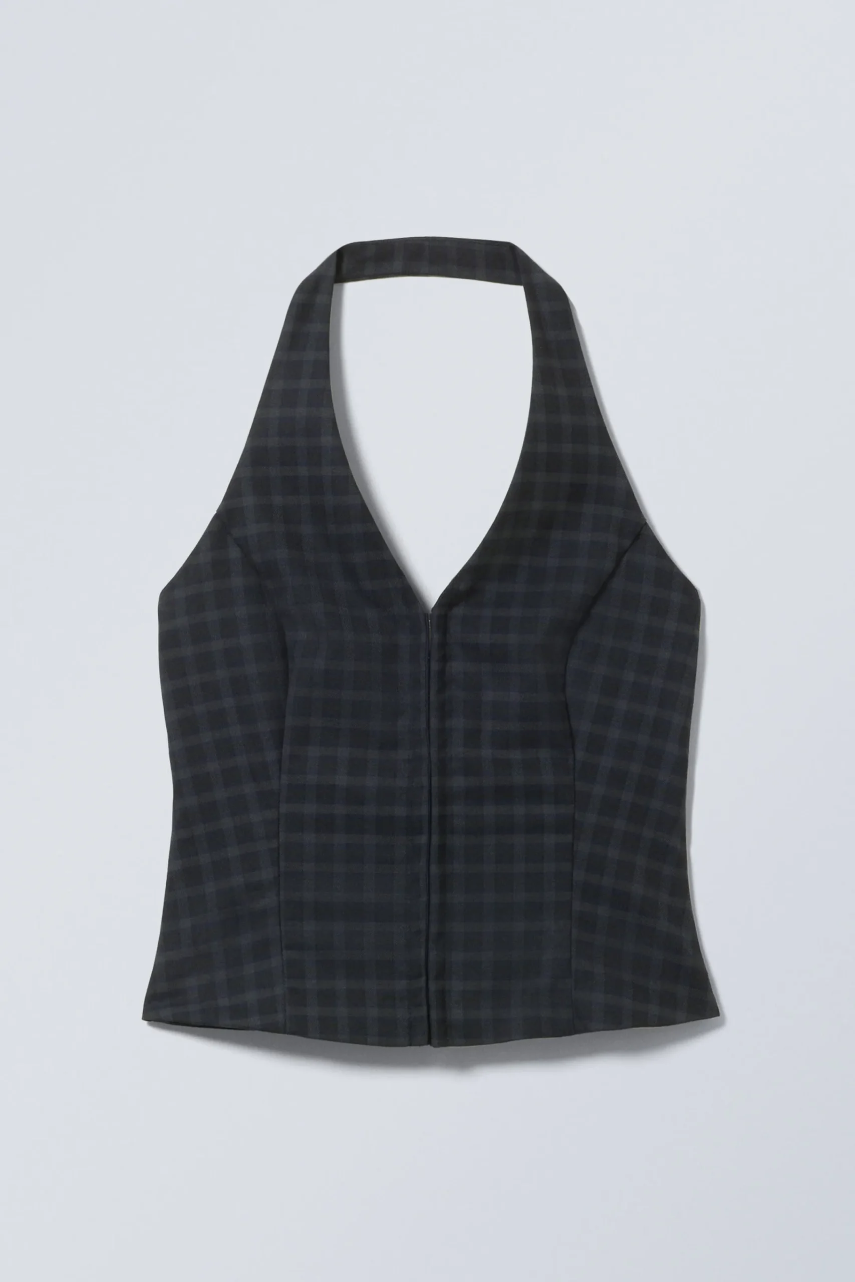 kort_halternecktopp_2.webp Weekday Toppar<KORT HALTERNECK-TOPP