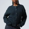 Weekday Stickat<LEDIG STICKAD CARDIGAN