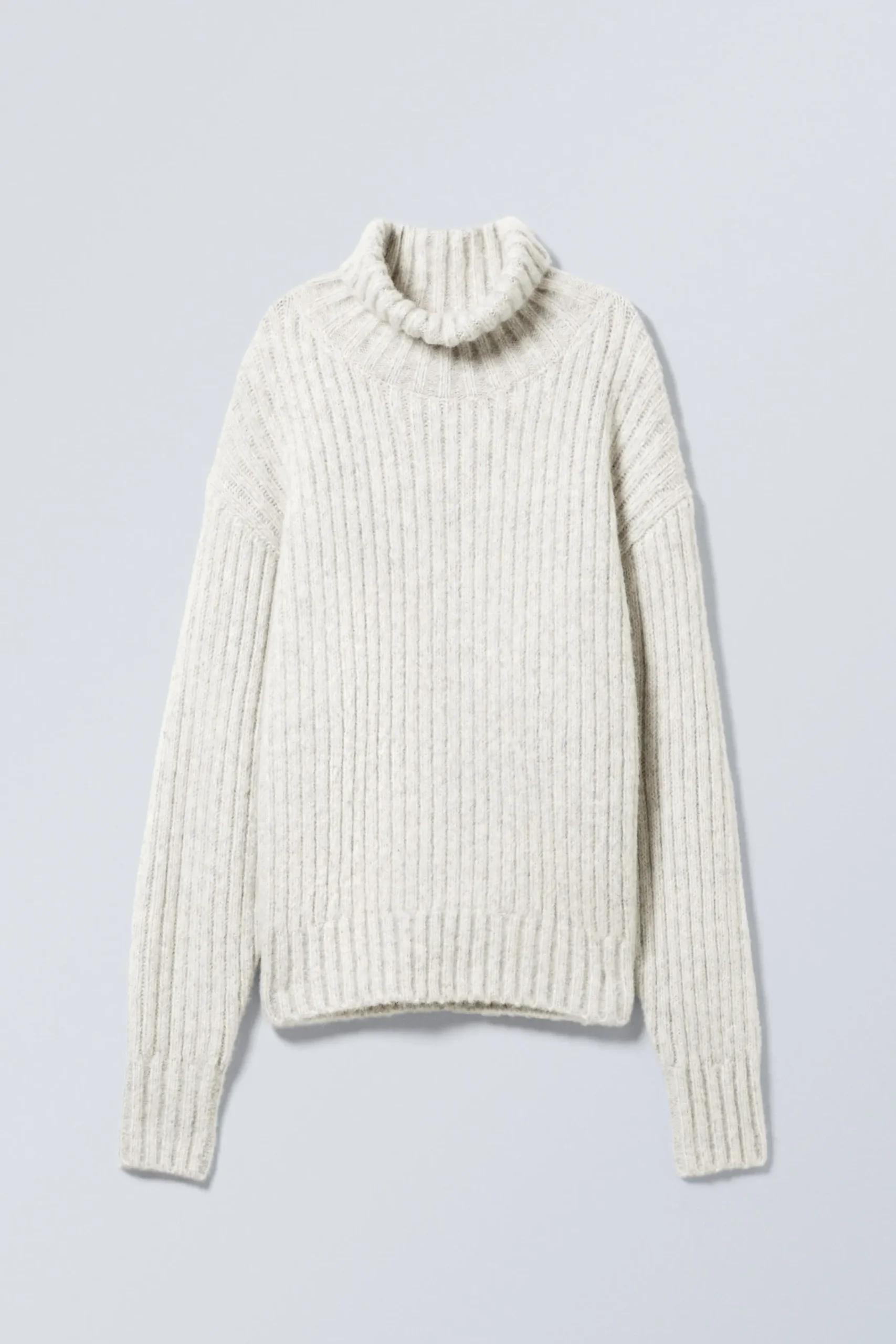 Weekday Stickat<LEDIG STICKAD TURTLENECK