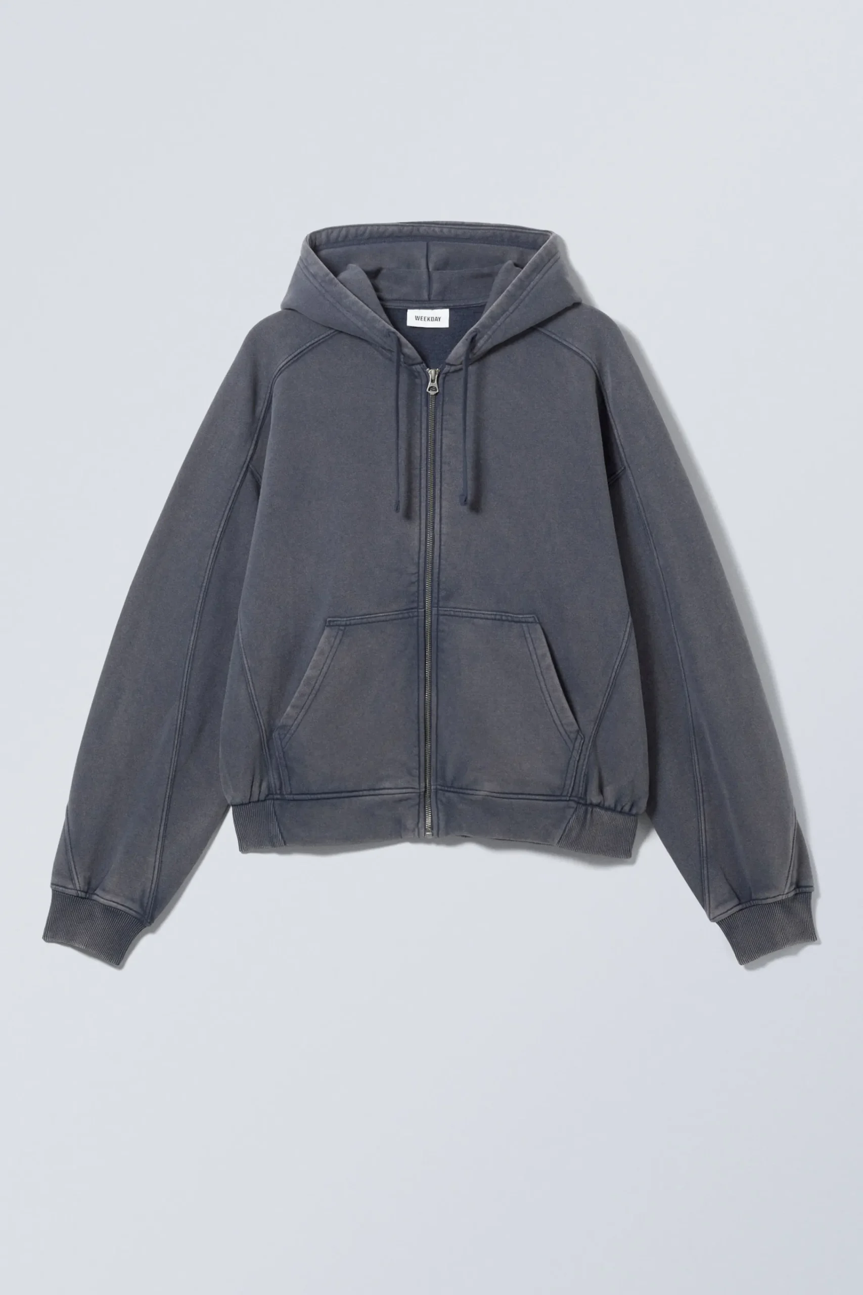 ledig_ziphoodie_2.webp Weekday Hoodies<LEDIG ZIP-HOODIE