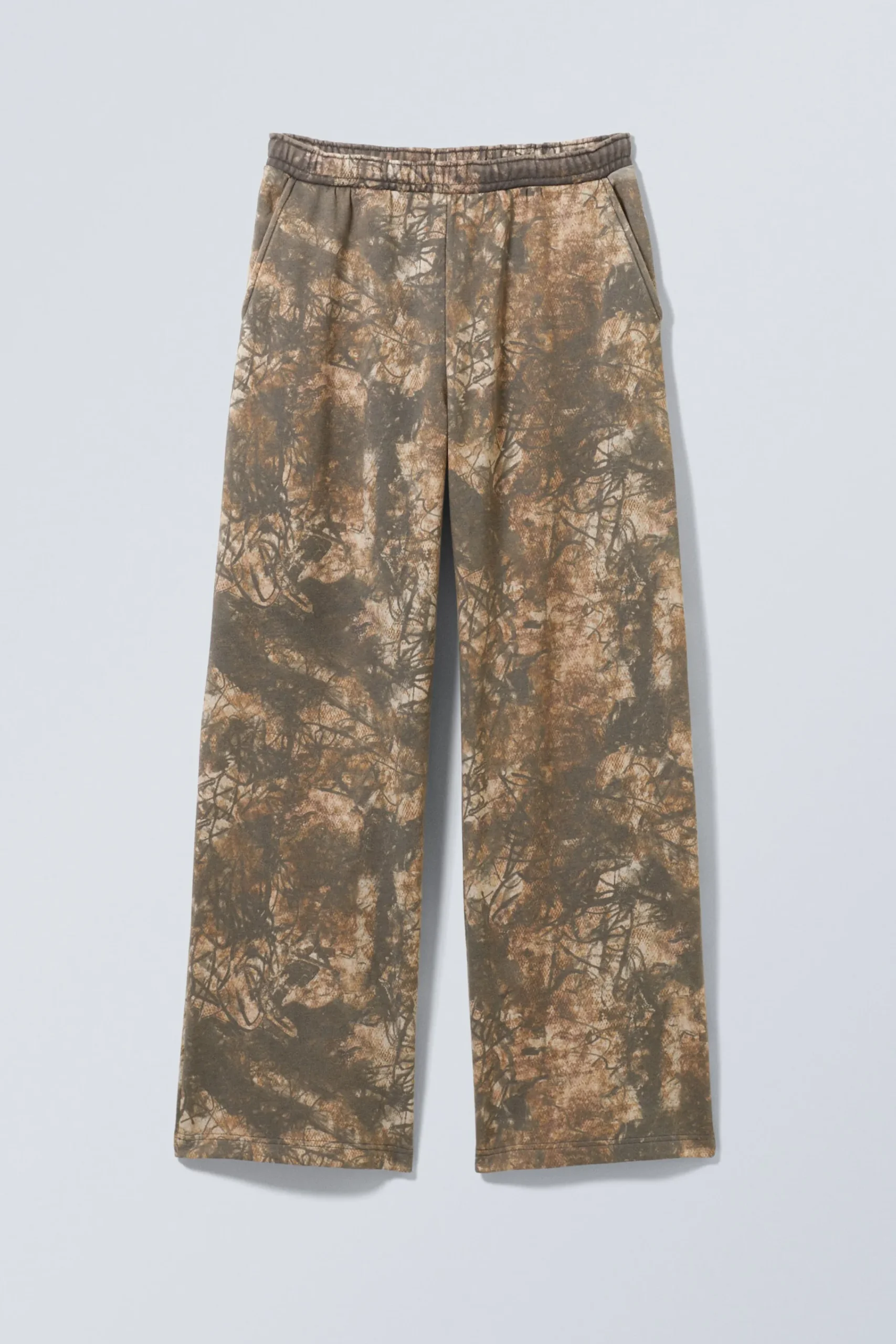 Weekday Byxor<LEDIGA SWEATPANTS MED TRYCK