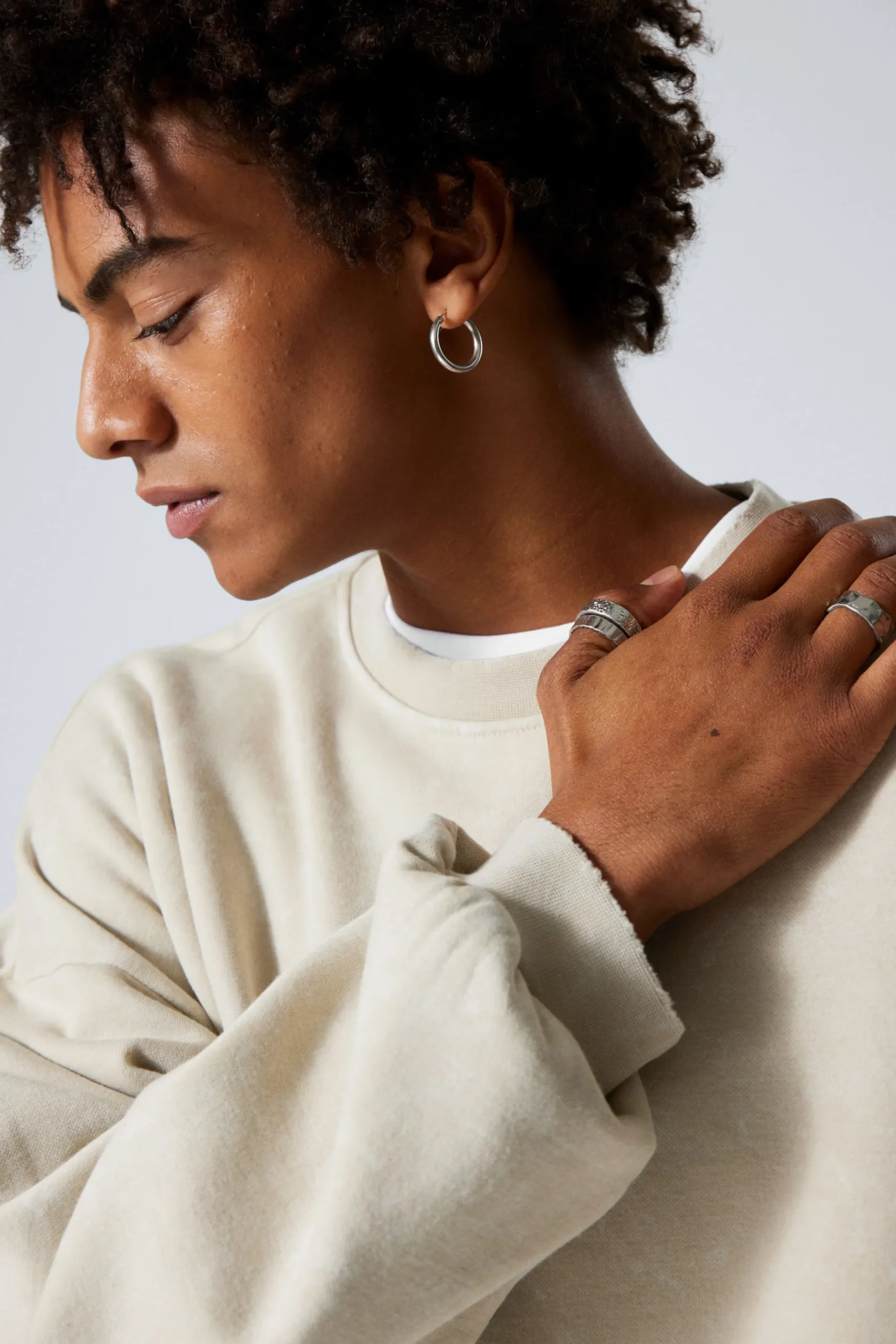 Weekday Sweatshirts<LÅNGÄRMAD OVERSIZED SLOUCHY SWEATSHIRT