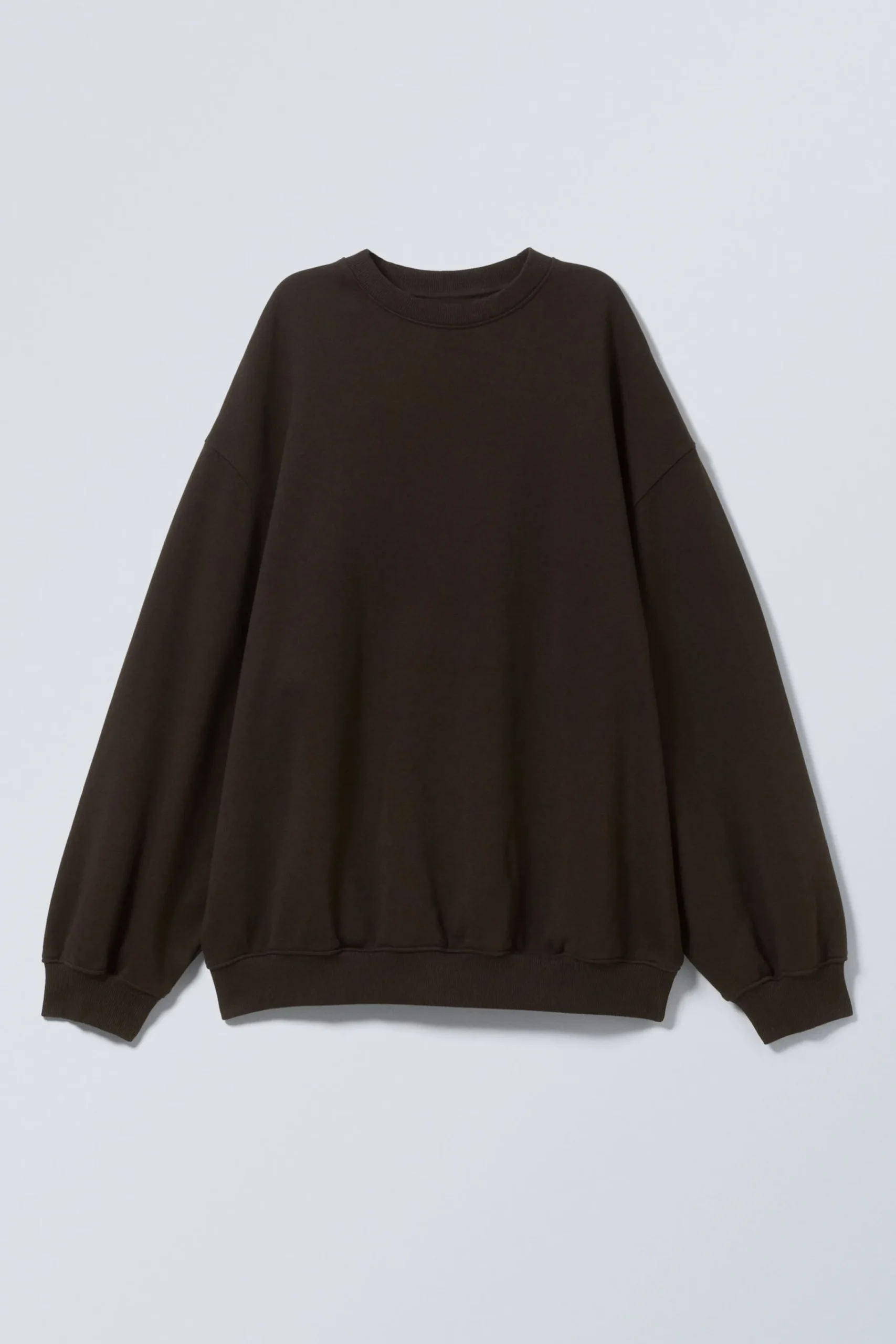 lngrmad_oversized_trja_2-1.webp Weekday Sweatshirts | Basplagg<LÅNGÄRMAD OVERSIZED TRÖJA