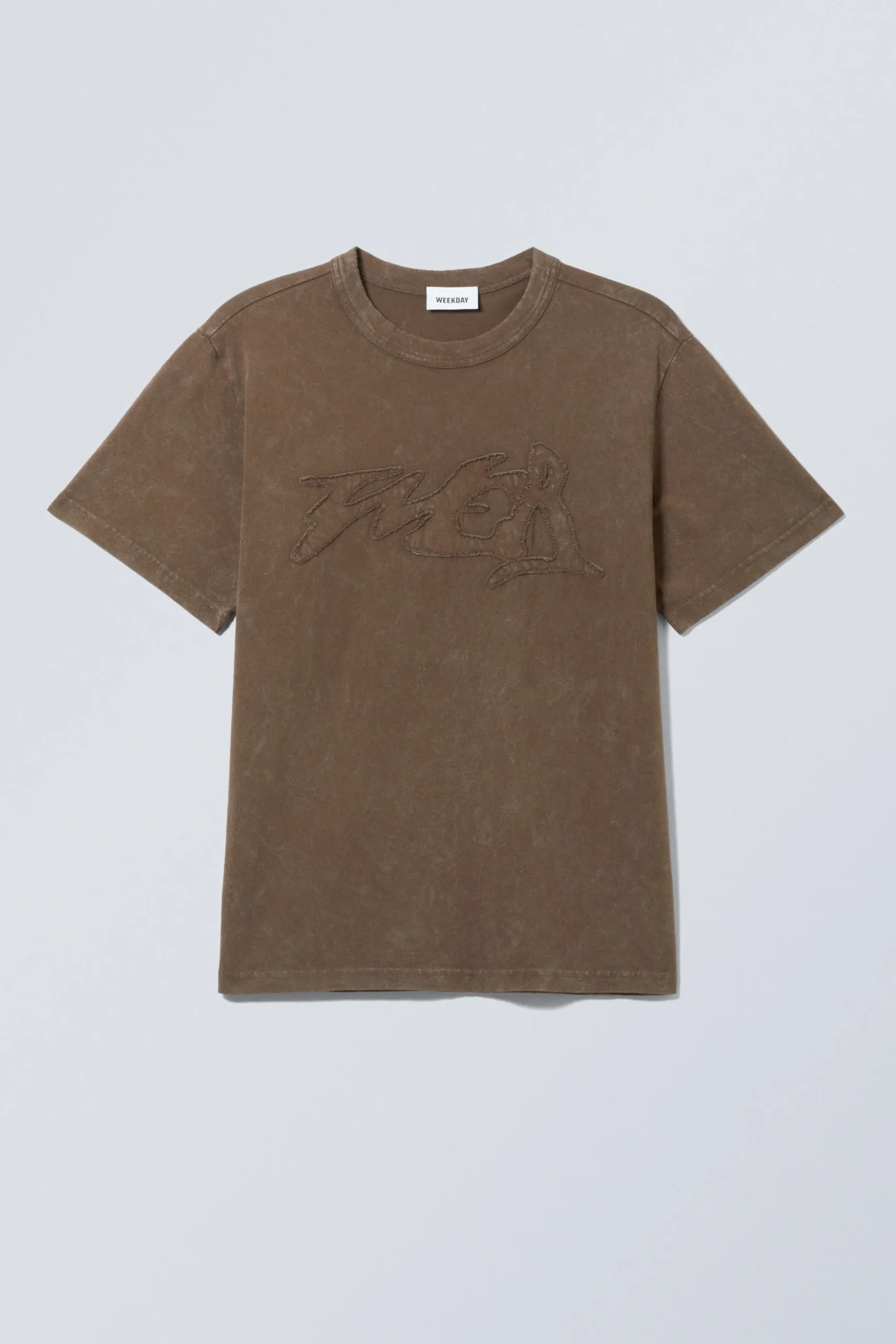 ltt_boxig_grafisk_tshirt_2.webp Weekday Graphics | T-Shirtar & Toppar<LÄTT BOXIG GRAFISK T-SHIRT