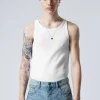 Weekday Basplagg | T-Shirtar & Toppar<MATHEUS RIB TANK TOP