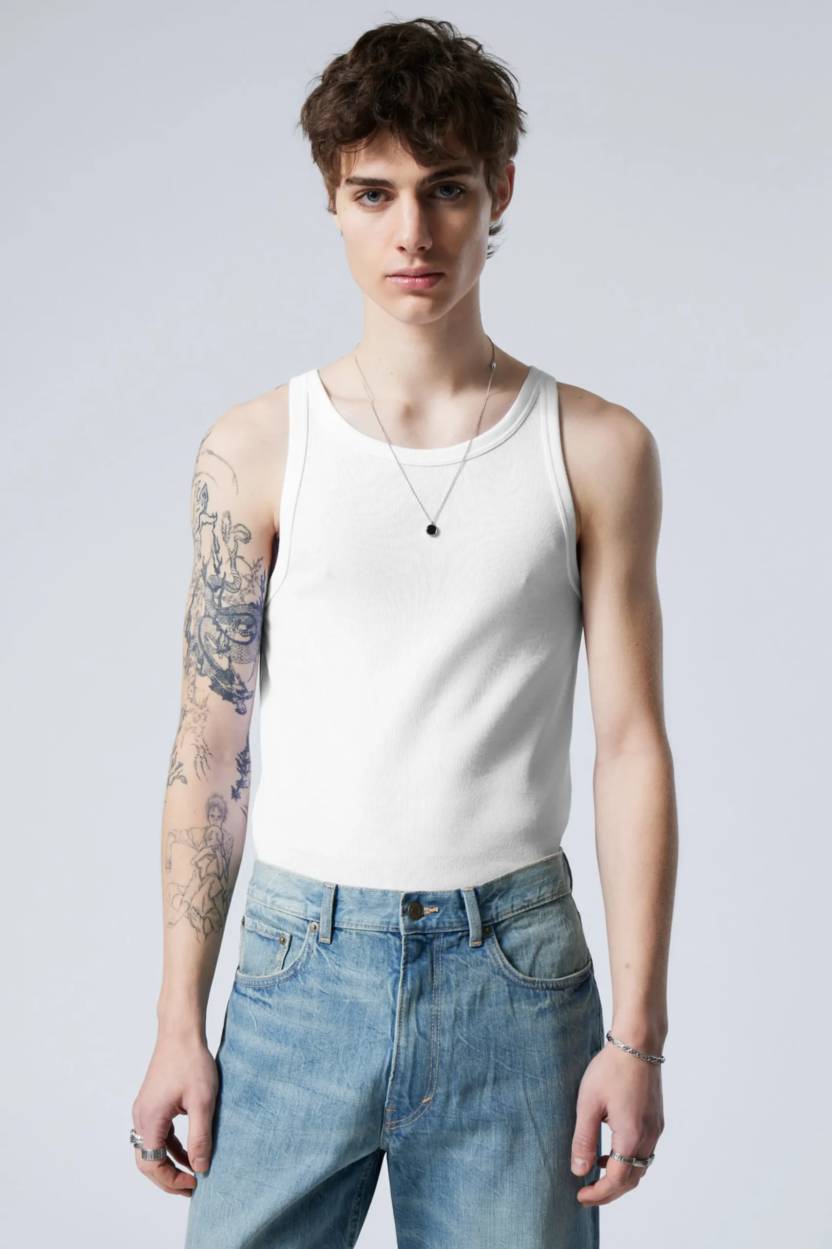 Weekday Basplagg | T-Shirtar & Toppar<MATHEUS RIB TANK TOP