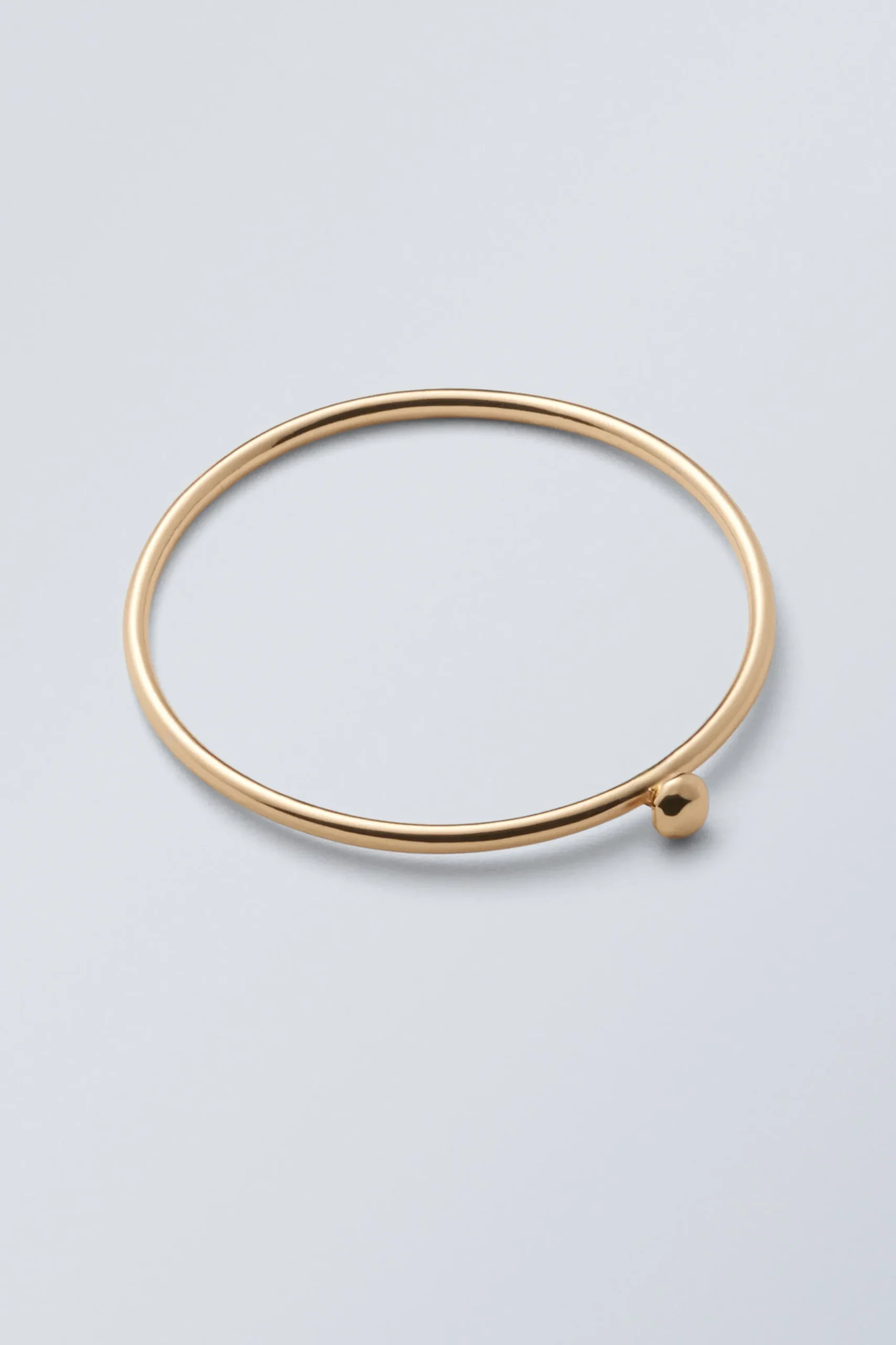 Weekday Smycken<METALLARMBAND MED DIAMANTFORMAD STEN