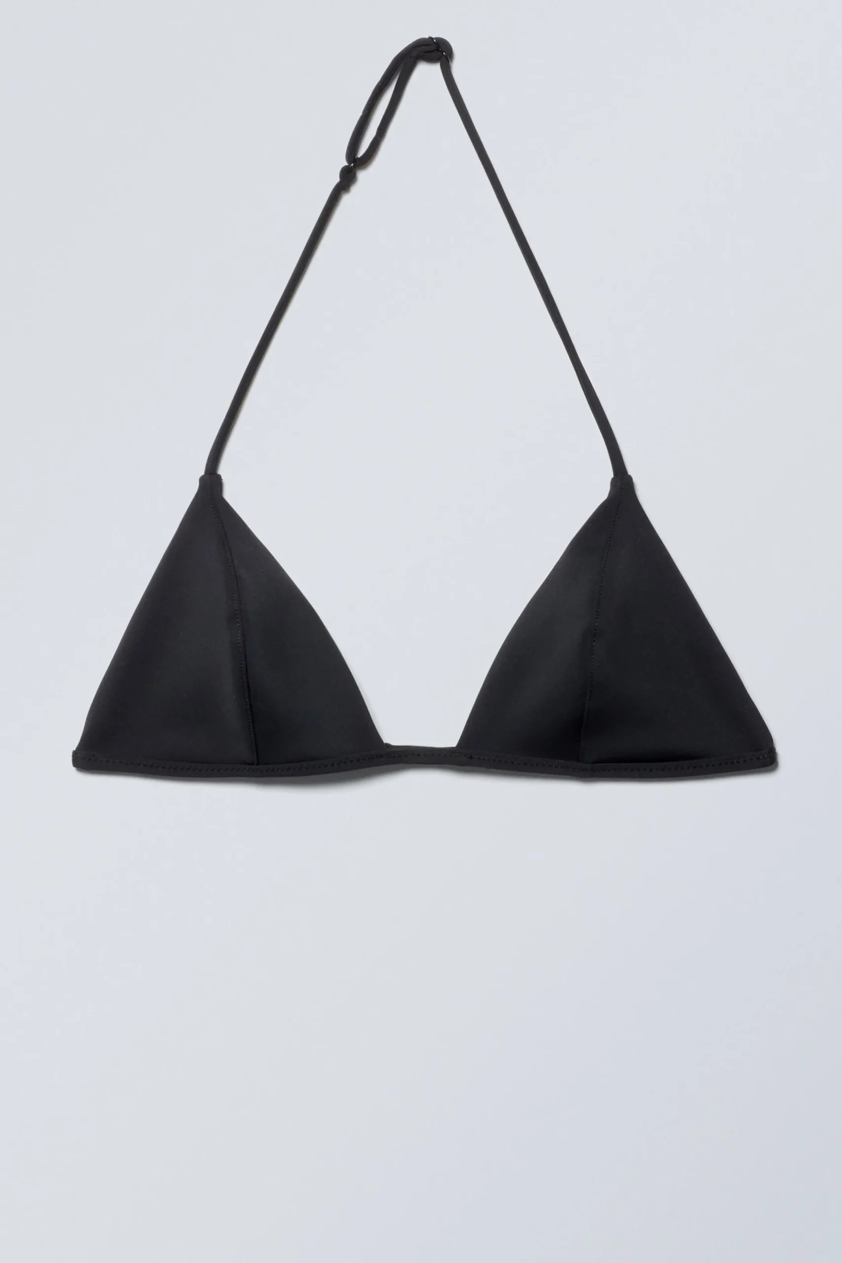 Weekday Badkläder<MINI TRIANGEL-BIKINITOPP I SCUBA MATERIAL