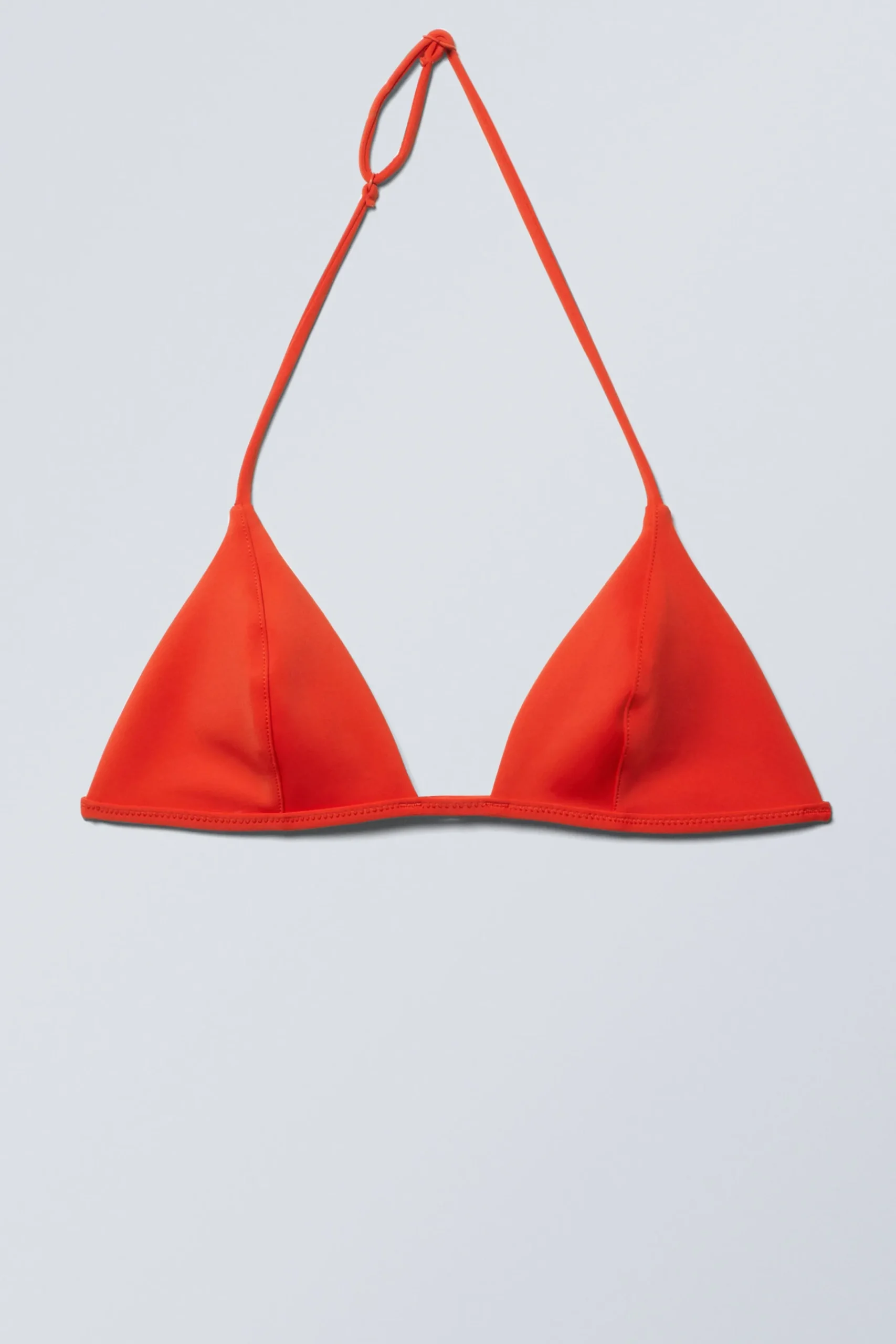 Weekday Badkläder<MINI TRIANGEL-BIKINITOPP I SCUBA MATERIAL