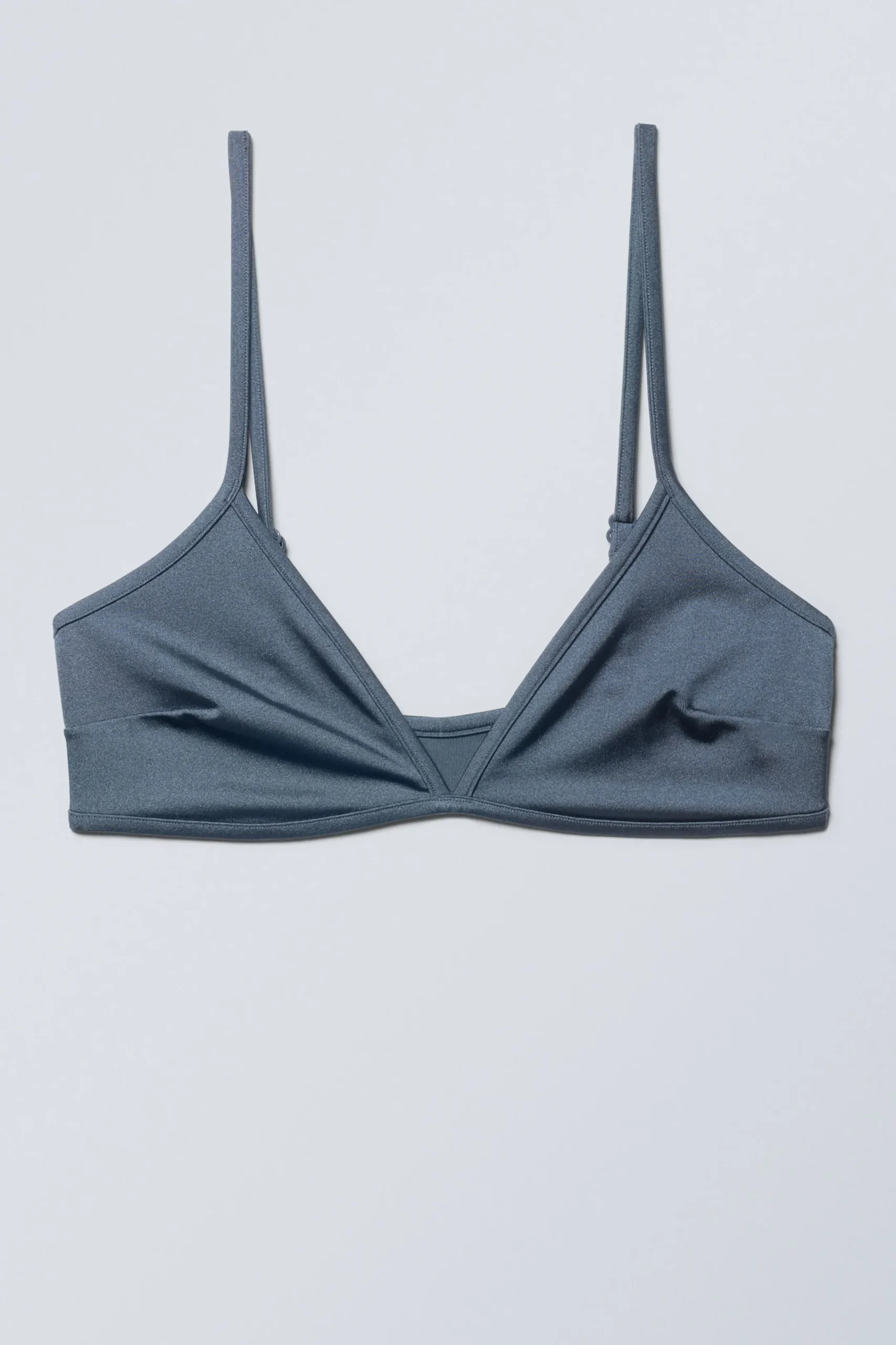 Weekday Badkläder<MINIMAL PULL-OVER BIKINI TOPP