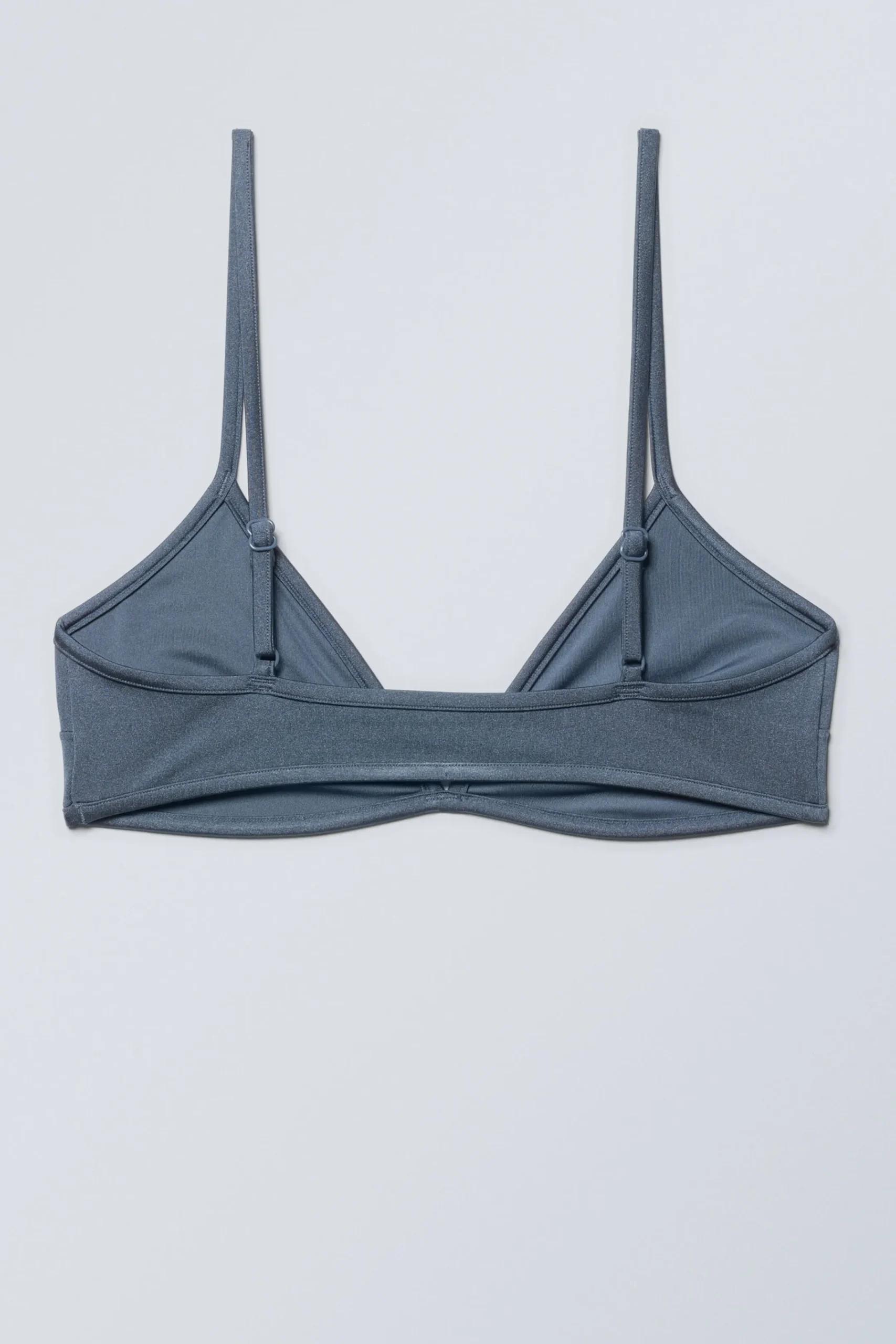 Weekday Badkläder<MINIMAL PULL-OVER BIKINI TOPP