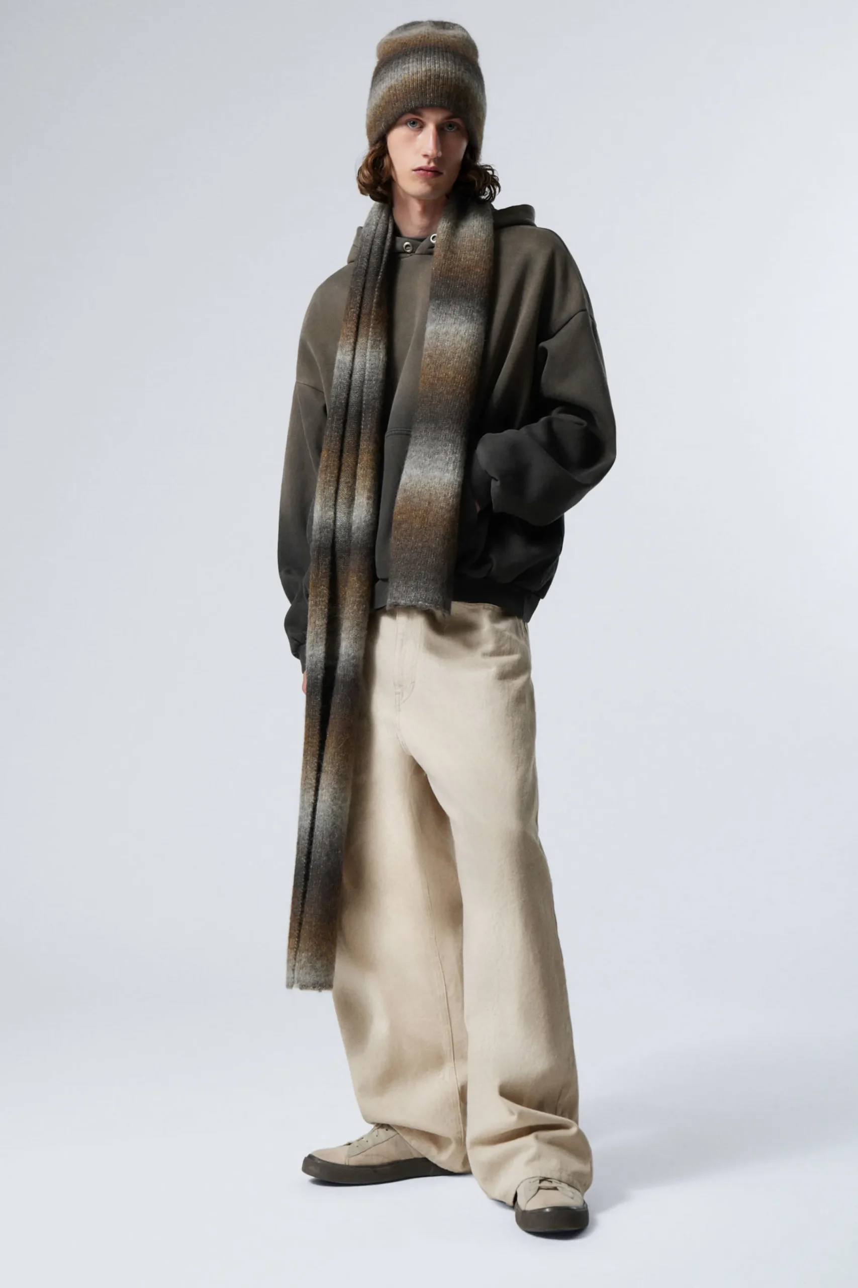Weekday Halsdukar | Halsdukar<OMBRE RANDIG SCARF