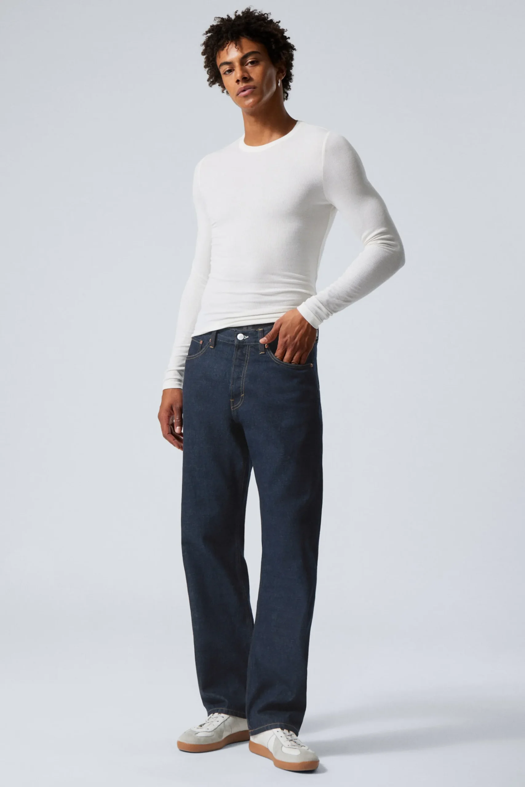 Weekday Jeans | Jeans<ORBIT MID WAIST REGULAR STRAIGHT LEG JEANS