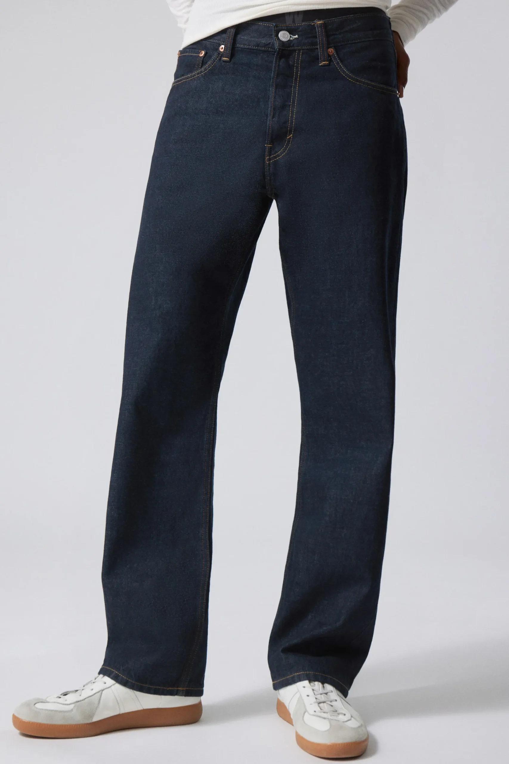 orbit_mid_waist_regular_straight_leg_jeans_2-2.webp Weekday Jeans | Jeans<ORBIT MID WAIST REGULAR STRAIGHT LEG JEANS