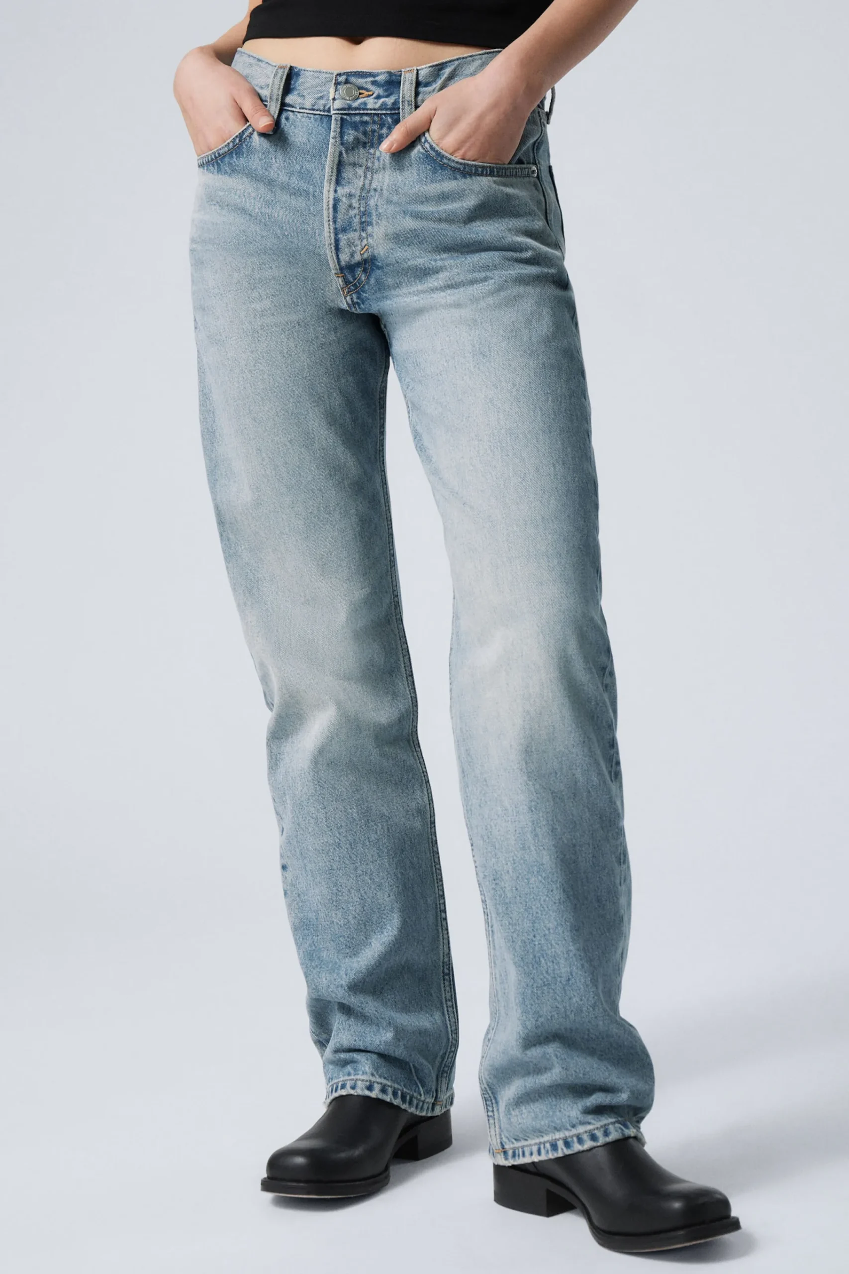orbit_mid_waist_regular_straight_leg_jeans_3-1.webp Weekday Jeans<ORBIT MID WAIST REGULAR STRAIGHT LEG JEANS