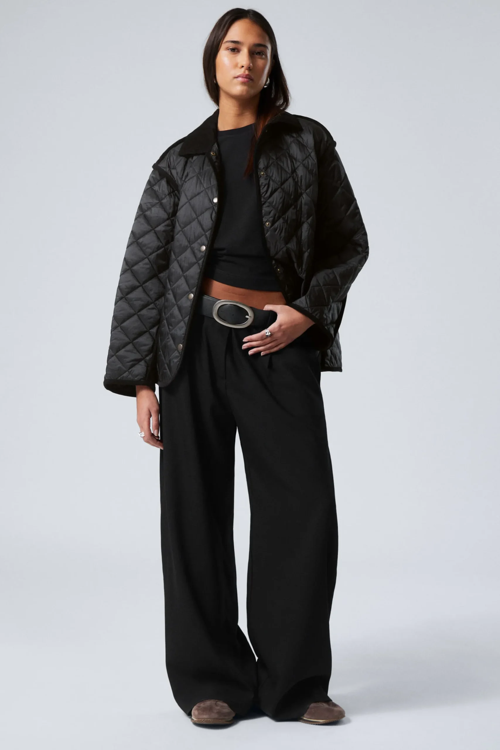 Weekday Jackor & Kappor<OVERSIZED QUILTAD JACKA