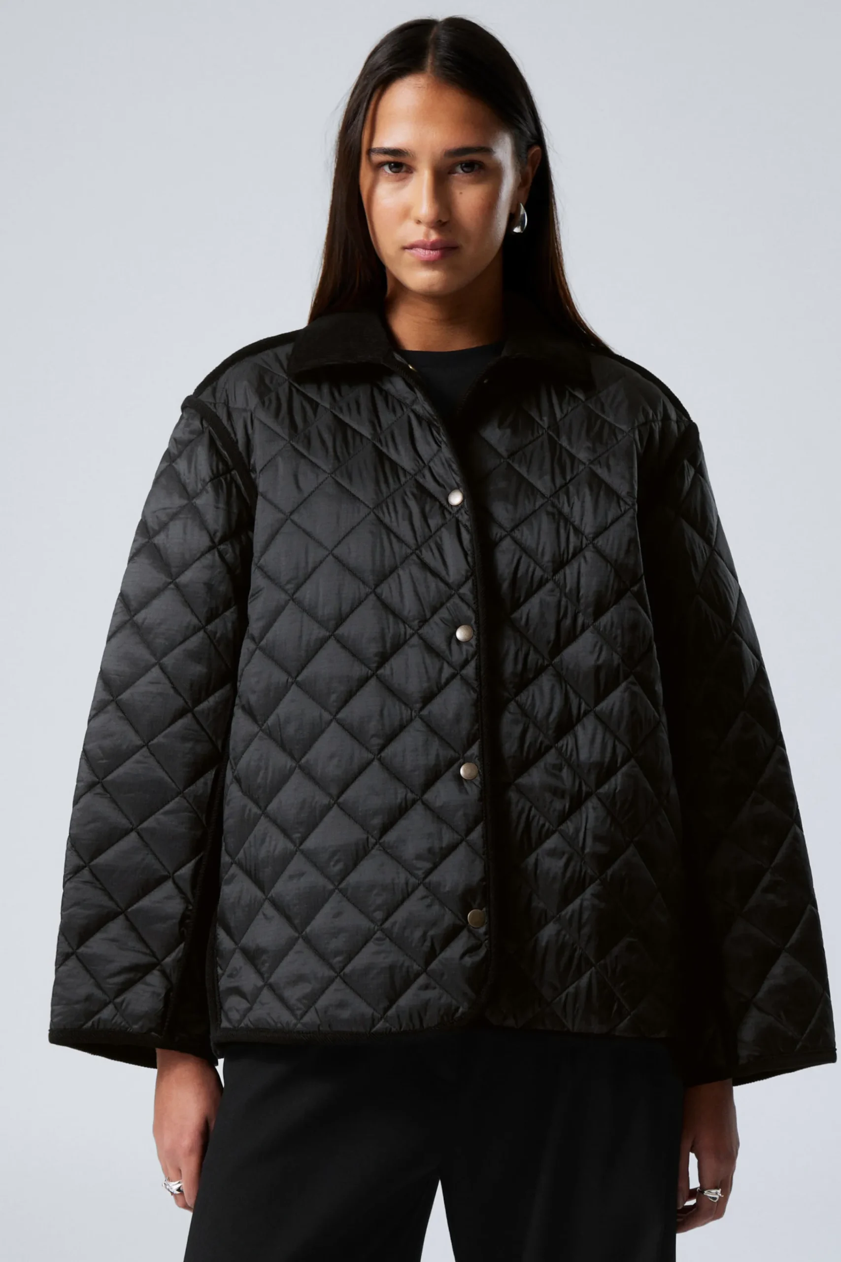 Weekday Jackor & Kappor<OVERSIZED QUILTAD JACKA