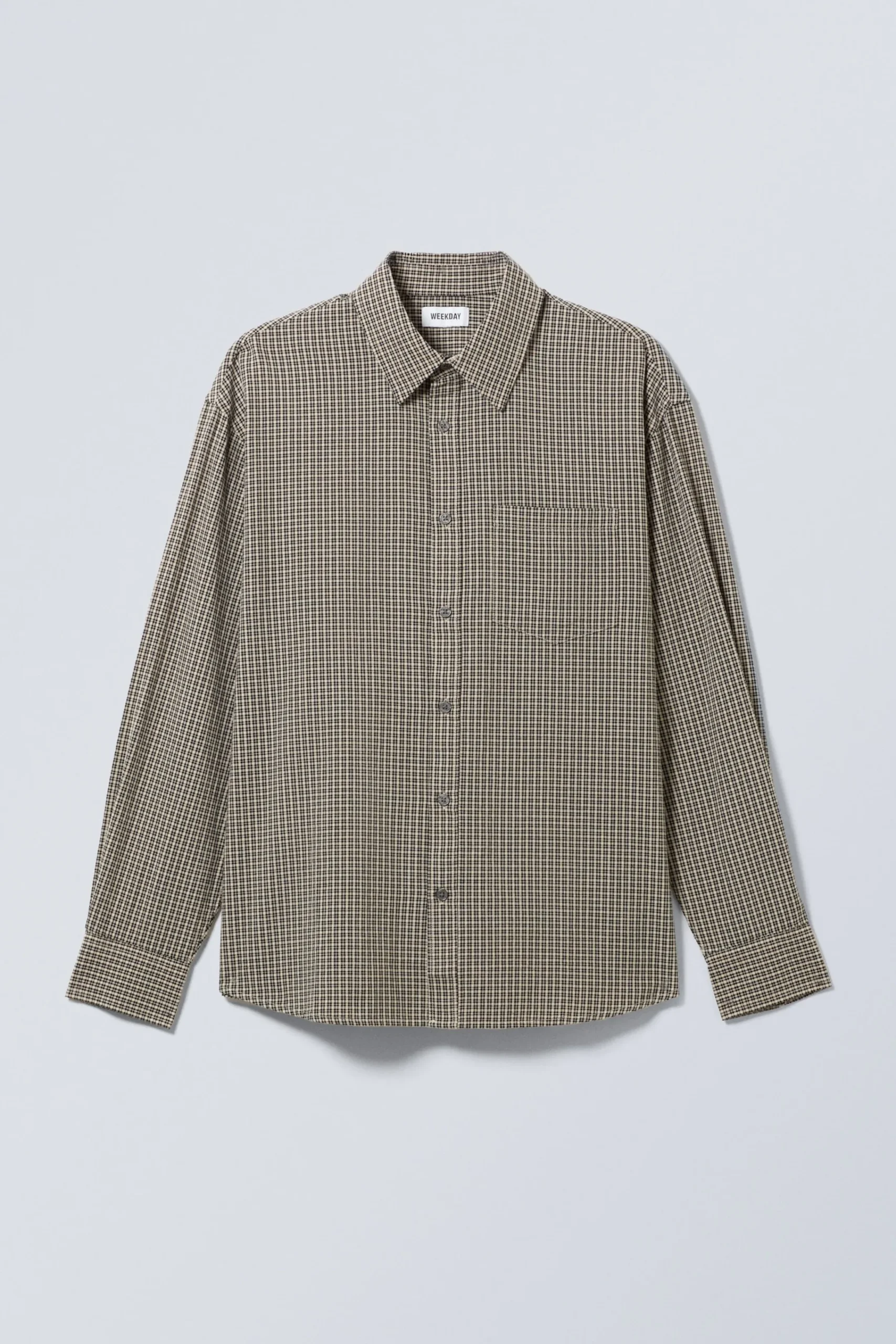 Weekday Skjortor<OVERSIZED RUTIG SKJORTA