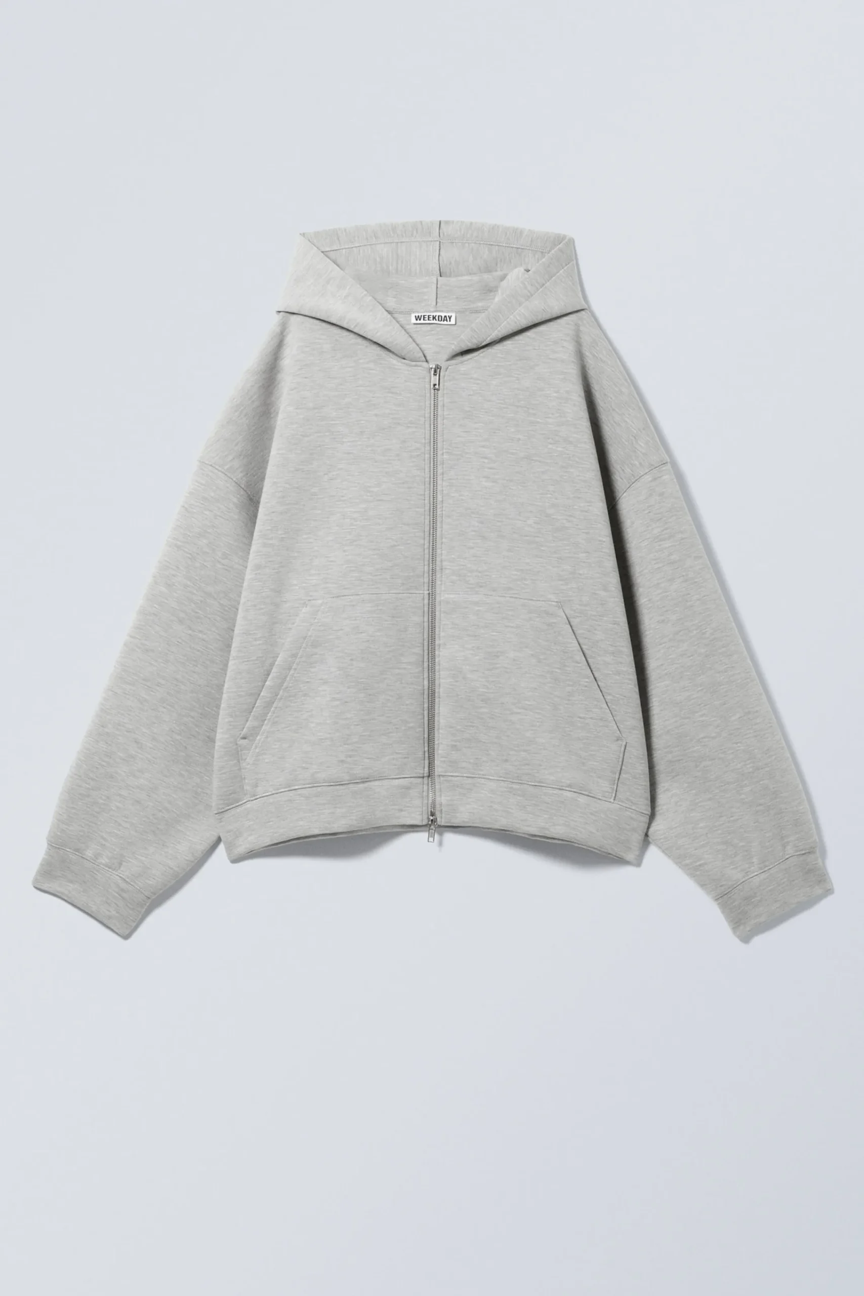 oversized_scuba_ziphoodie_2.webp Weekday Hoodies<OVERSIZED SCUBA ZIP-HOODIE