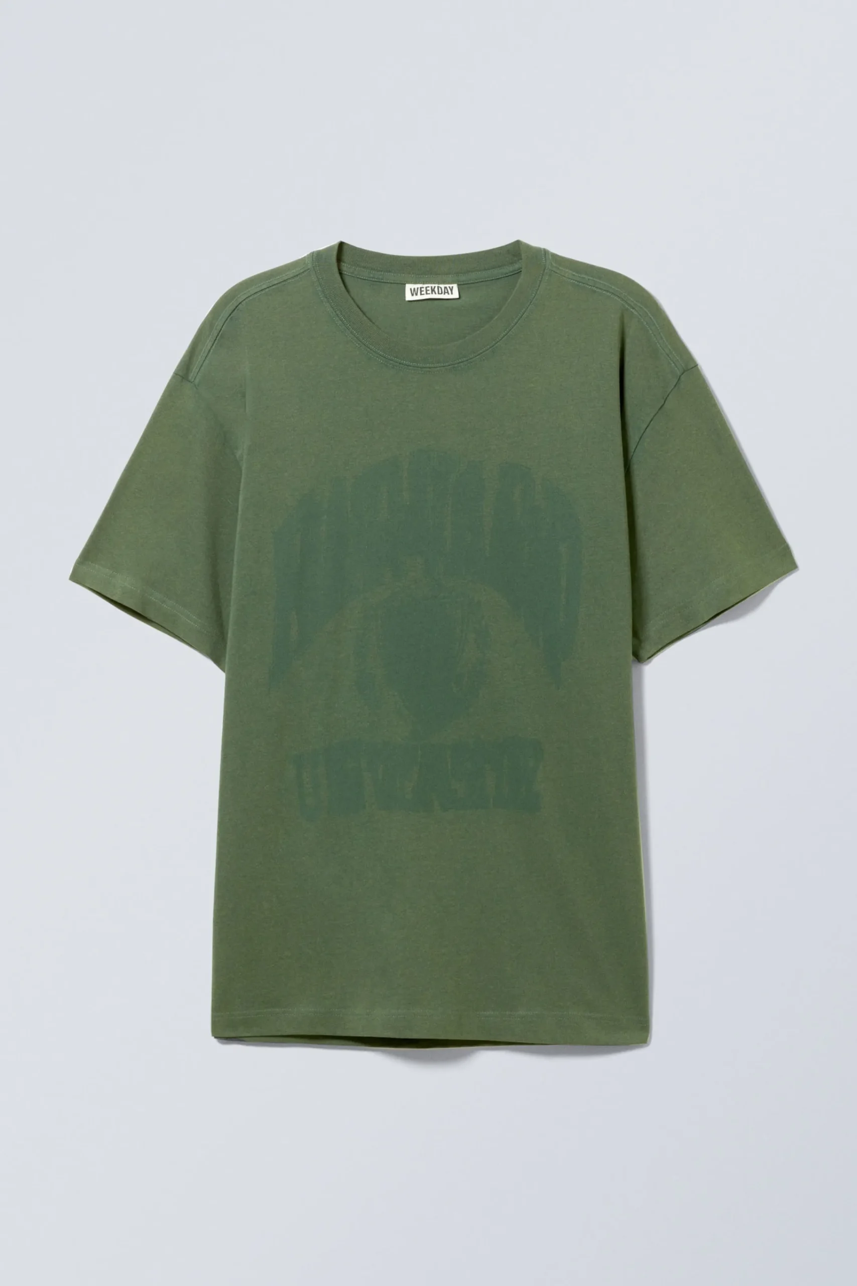 oversized_tshirt_med_grafiskt_tryck_2.webp Weekday Graphics | T-Shirtar & Toppar<OVERSIZED T-SHIRT MED GRAFISKT TRYCK