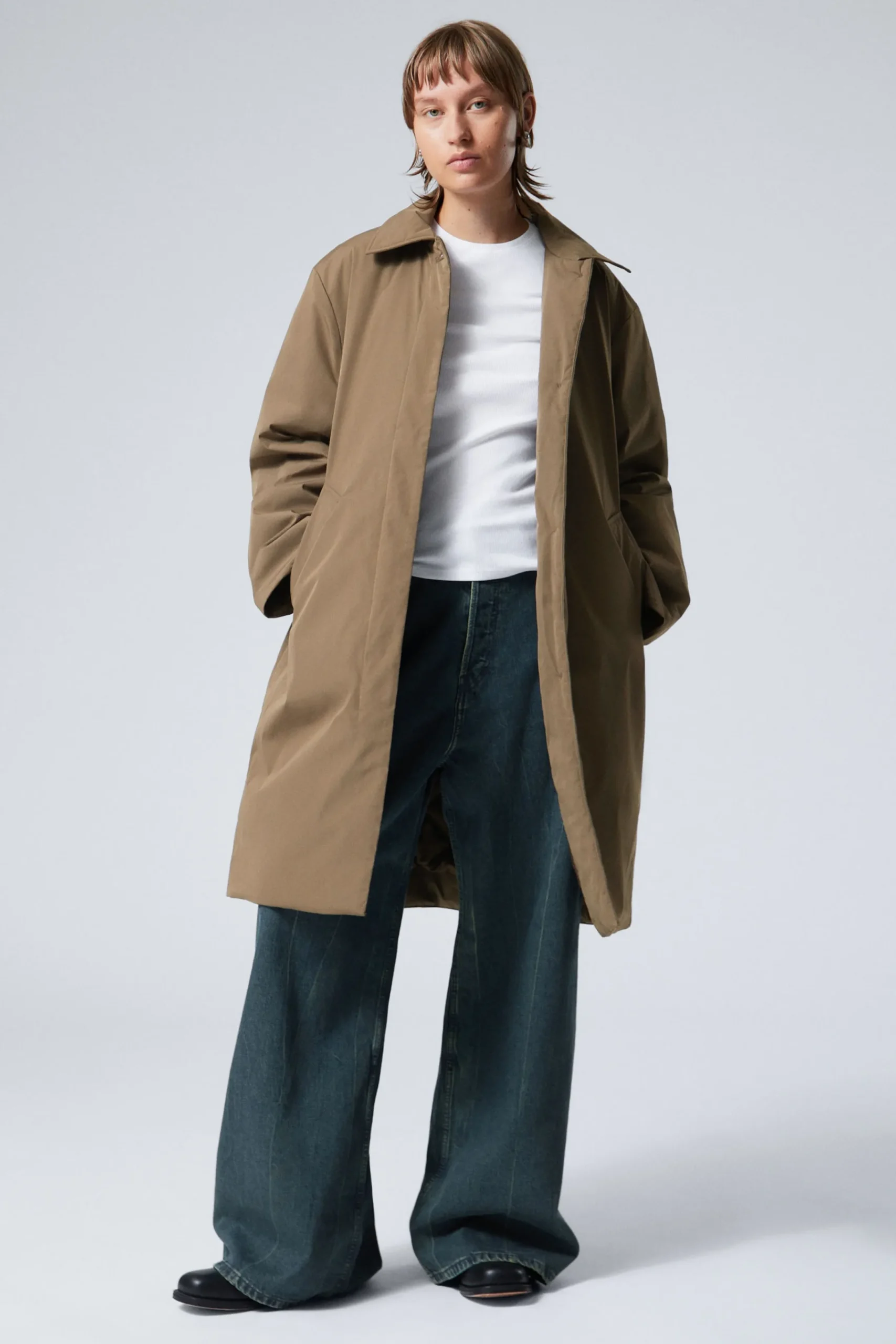 Weekday Jackor & Kappor<OVERSIZED VADDERAD CARCOAT