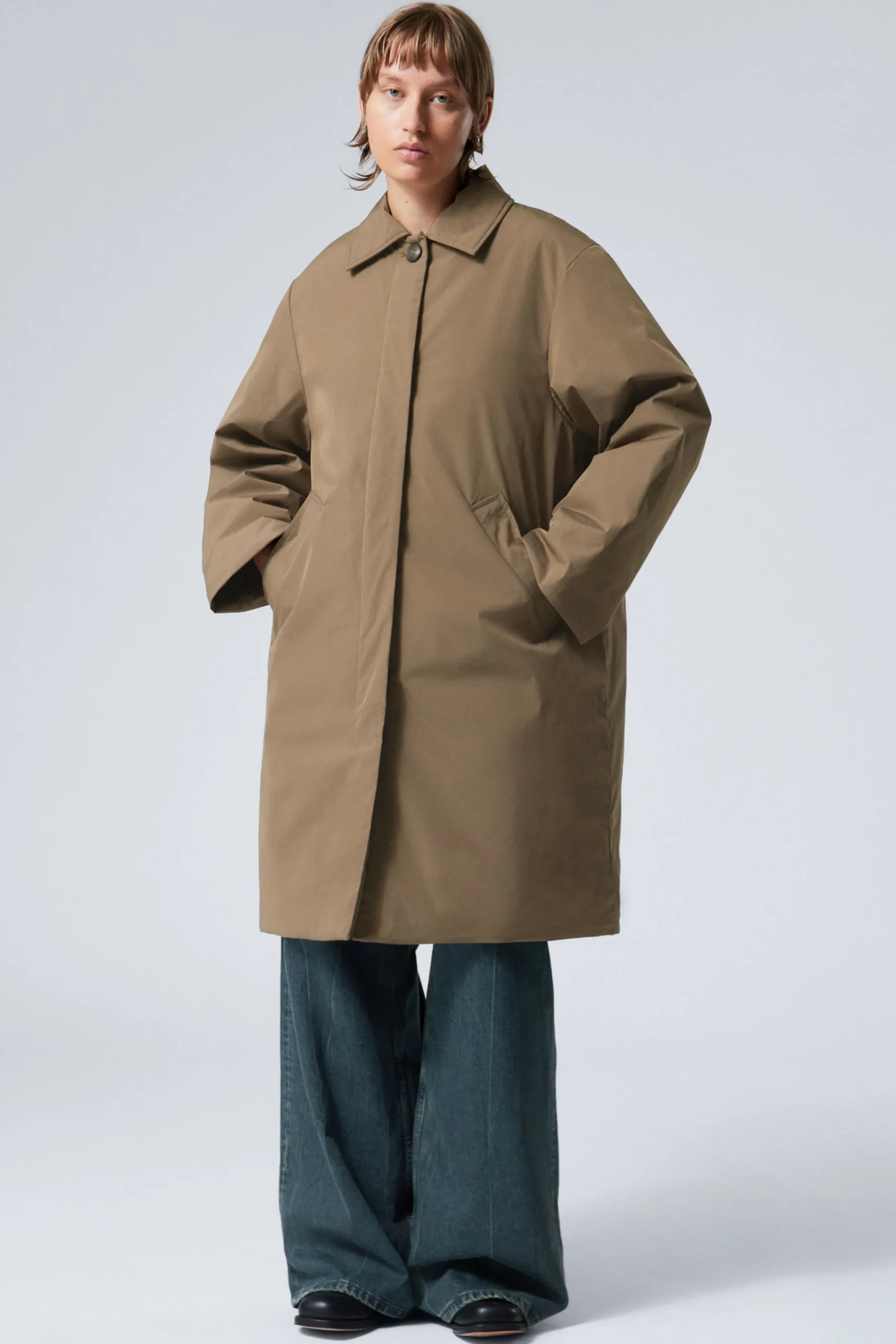 Weekday Jackor & Kappor<OVERSIZED VADDERAD CARCOAT