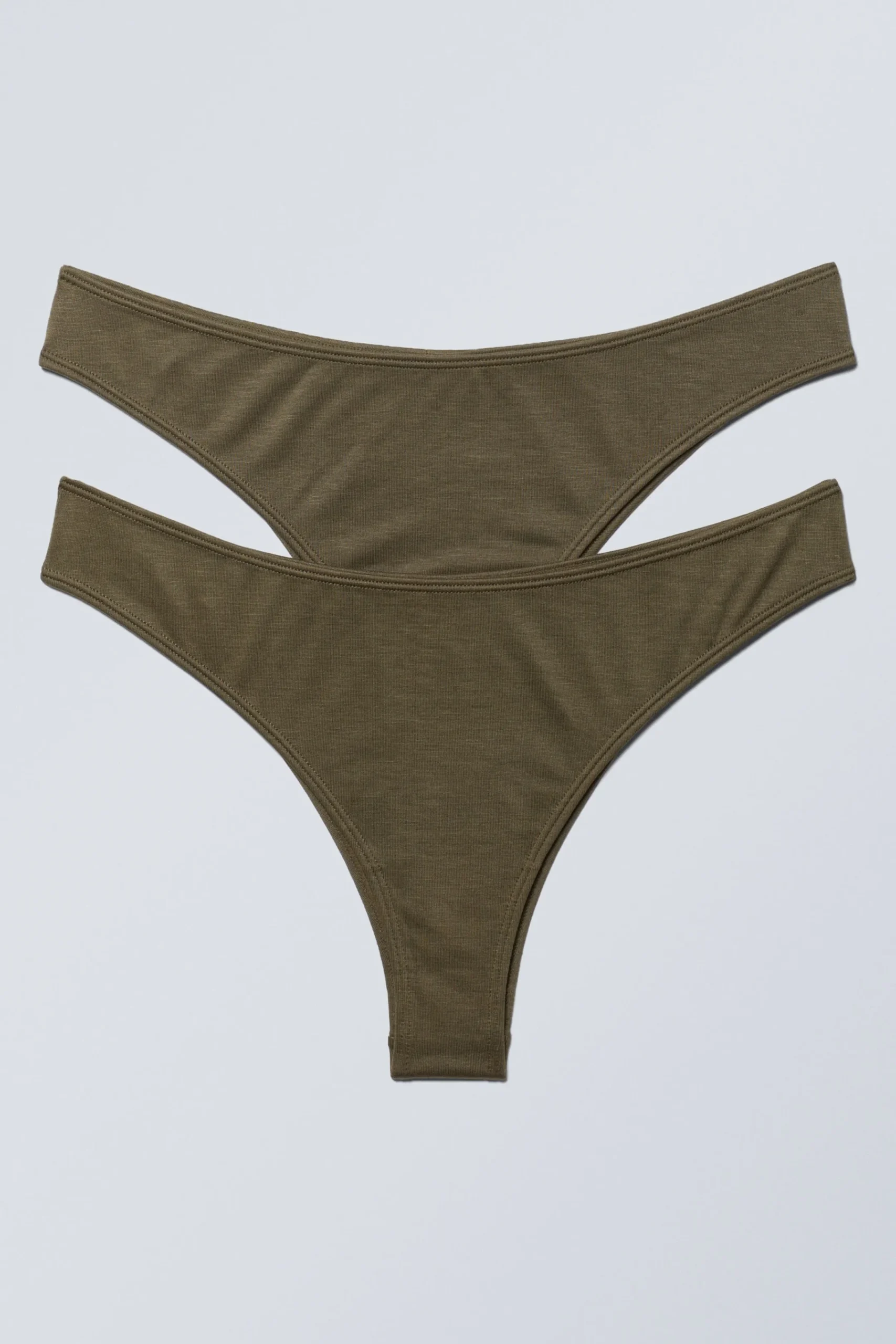 Weekday Underkläder<2-PACK CHEEKY BRAZILIAN TROSOR I MODAL
