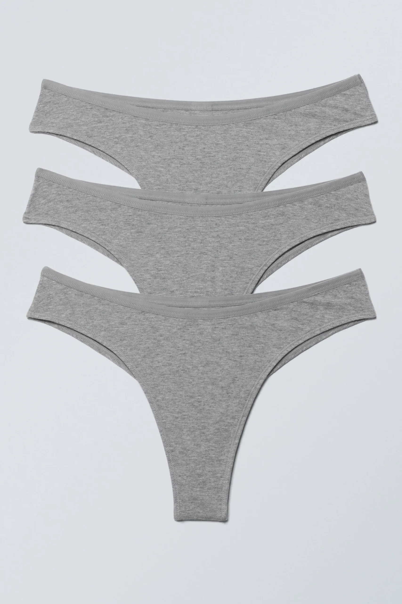 Weekday Underkläder<3-PACK INEZ BRAZILIAN COTTON BRIEFS