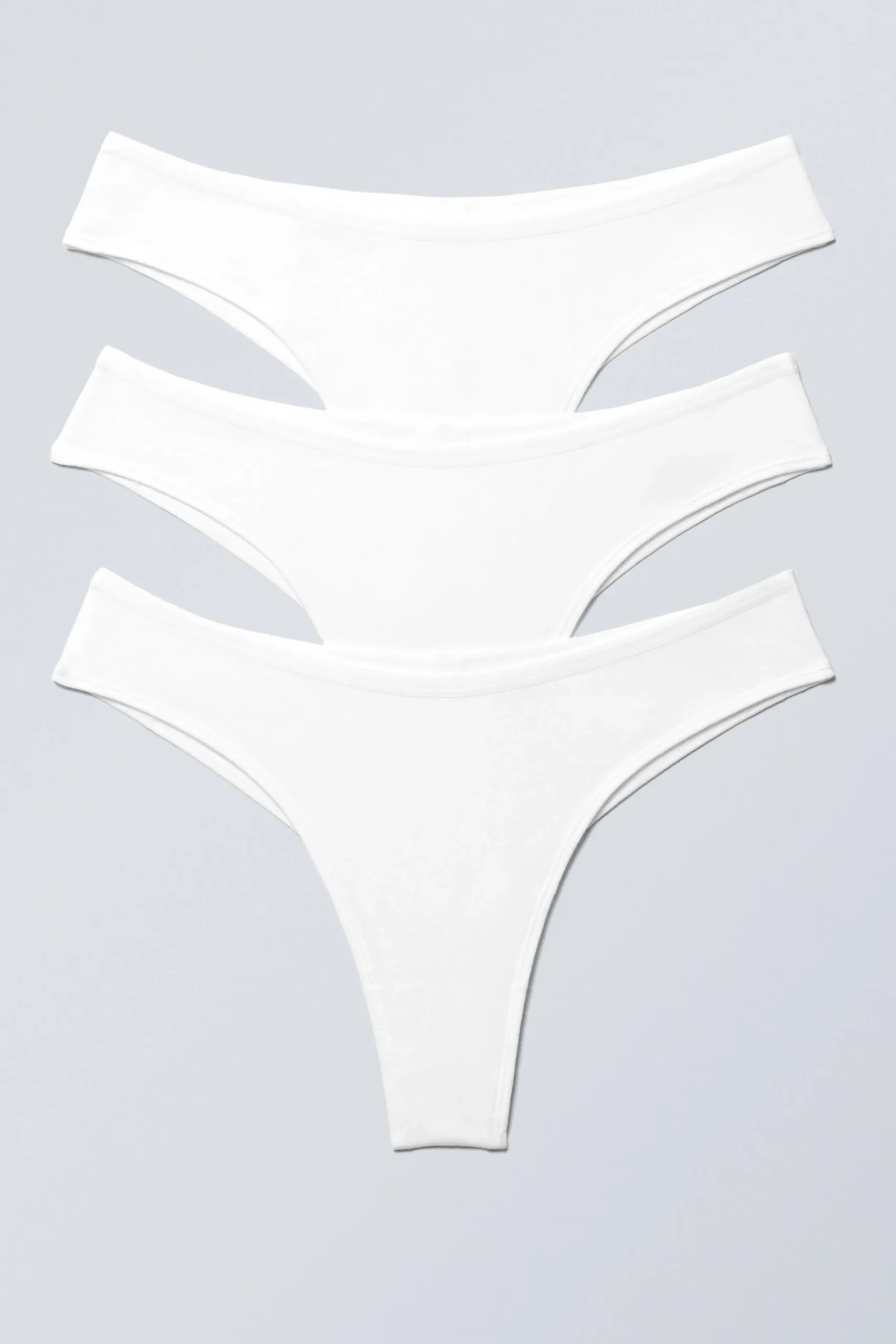 Weekday Underkläder<3-PACK INEZ BRAZILIAN COTTON BRIEFS