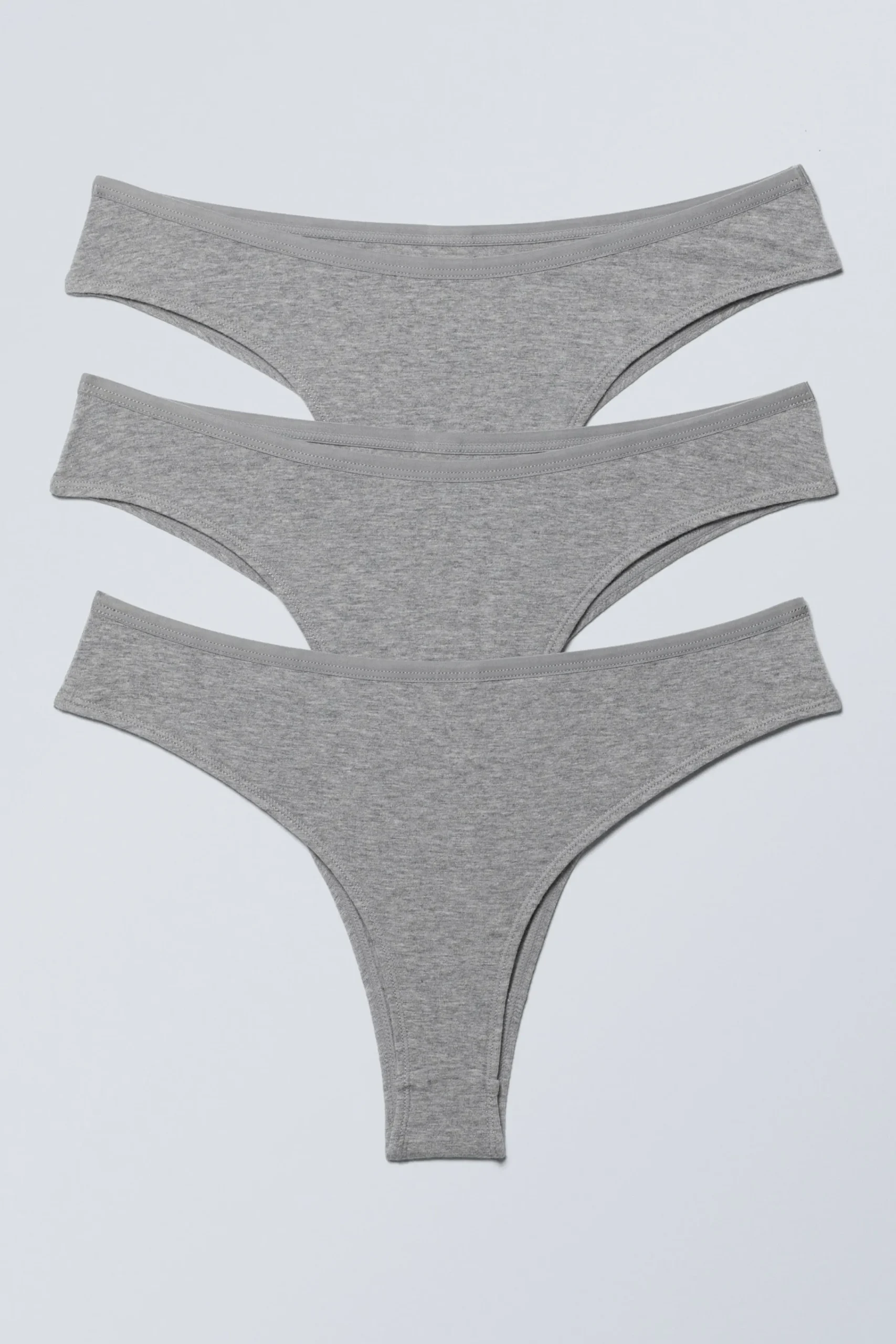 Weekday Underkläder<3-PACK INEZ BRAZILIAN COTTON BRIEFS