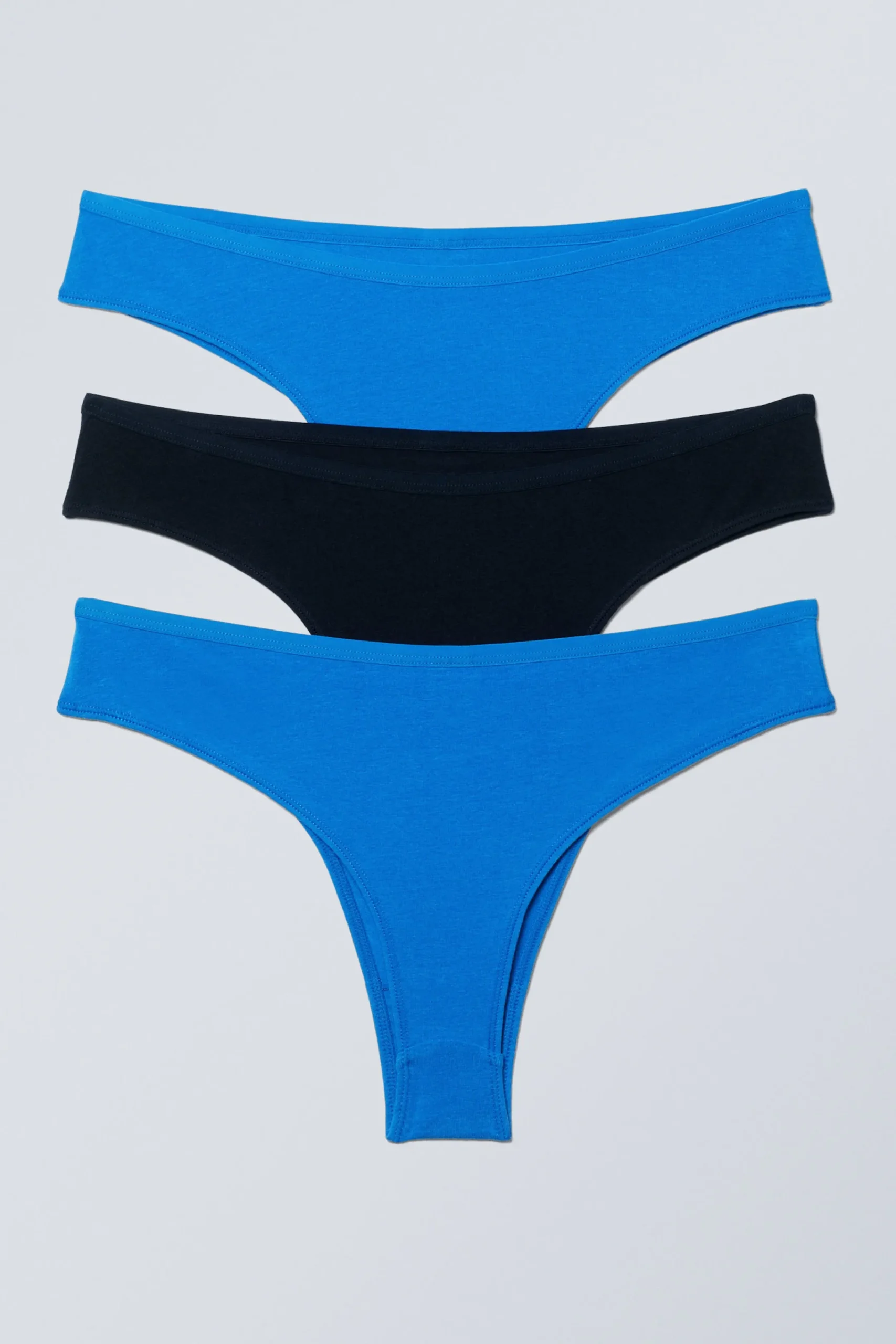 Weekday Underkläder<3-PACK INEZ BRAZILIAN COTTON BRIEFS