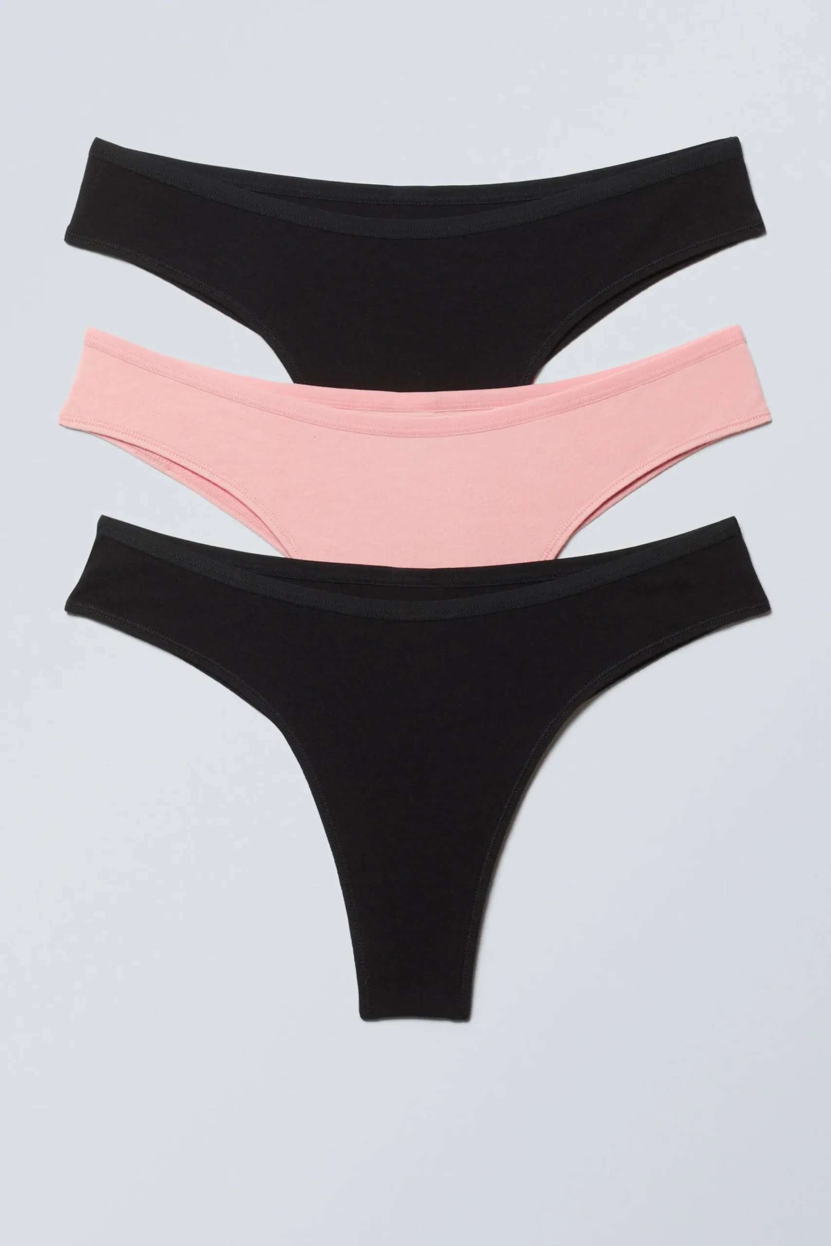 Weekday Underkläder<3-PACK INEZ BRAZILIAN-BRIEFS I BOMULL