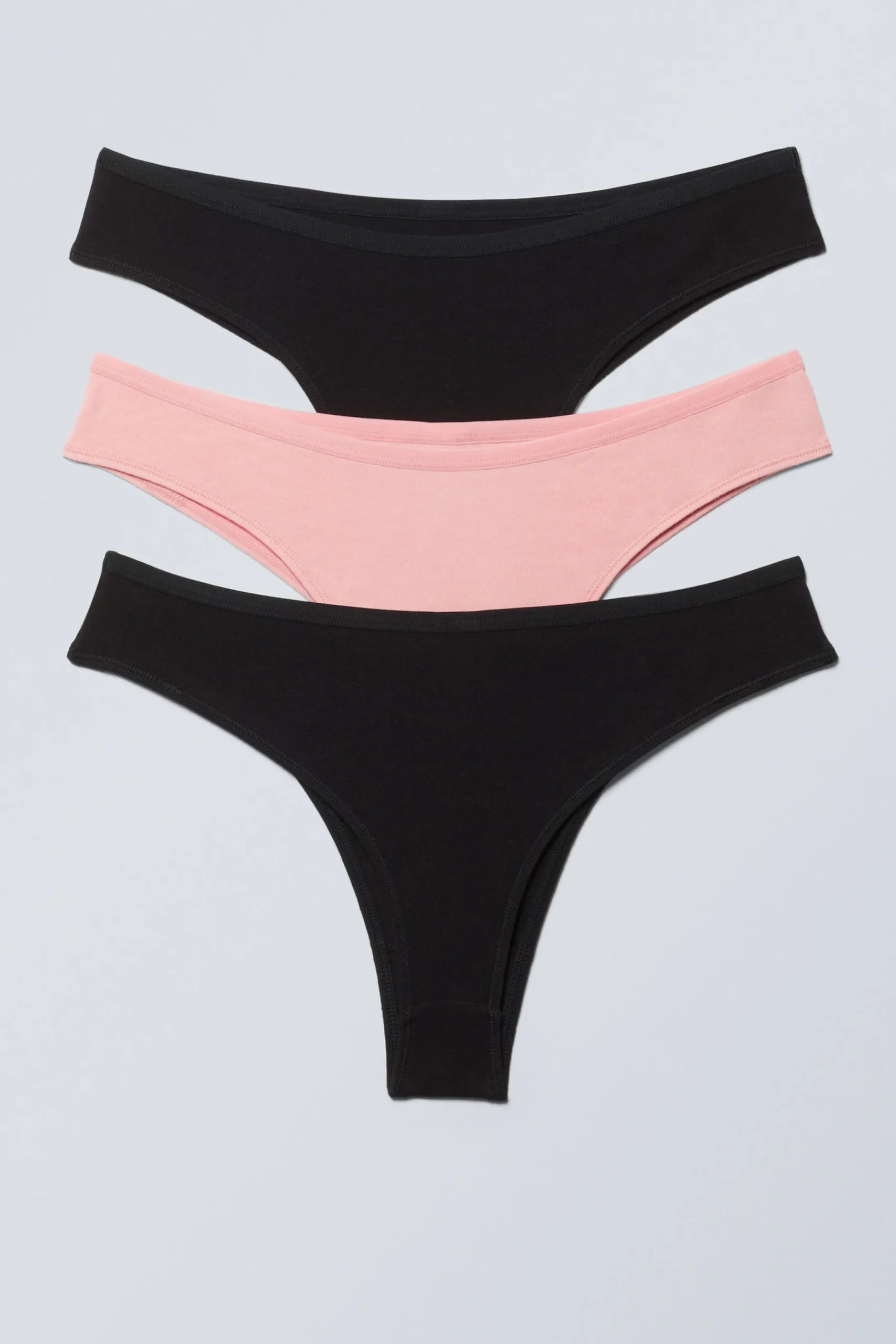 Weekday Underkläder<3-PACK INEZ BRAZILIAN-BRIEFS I BOMULL