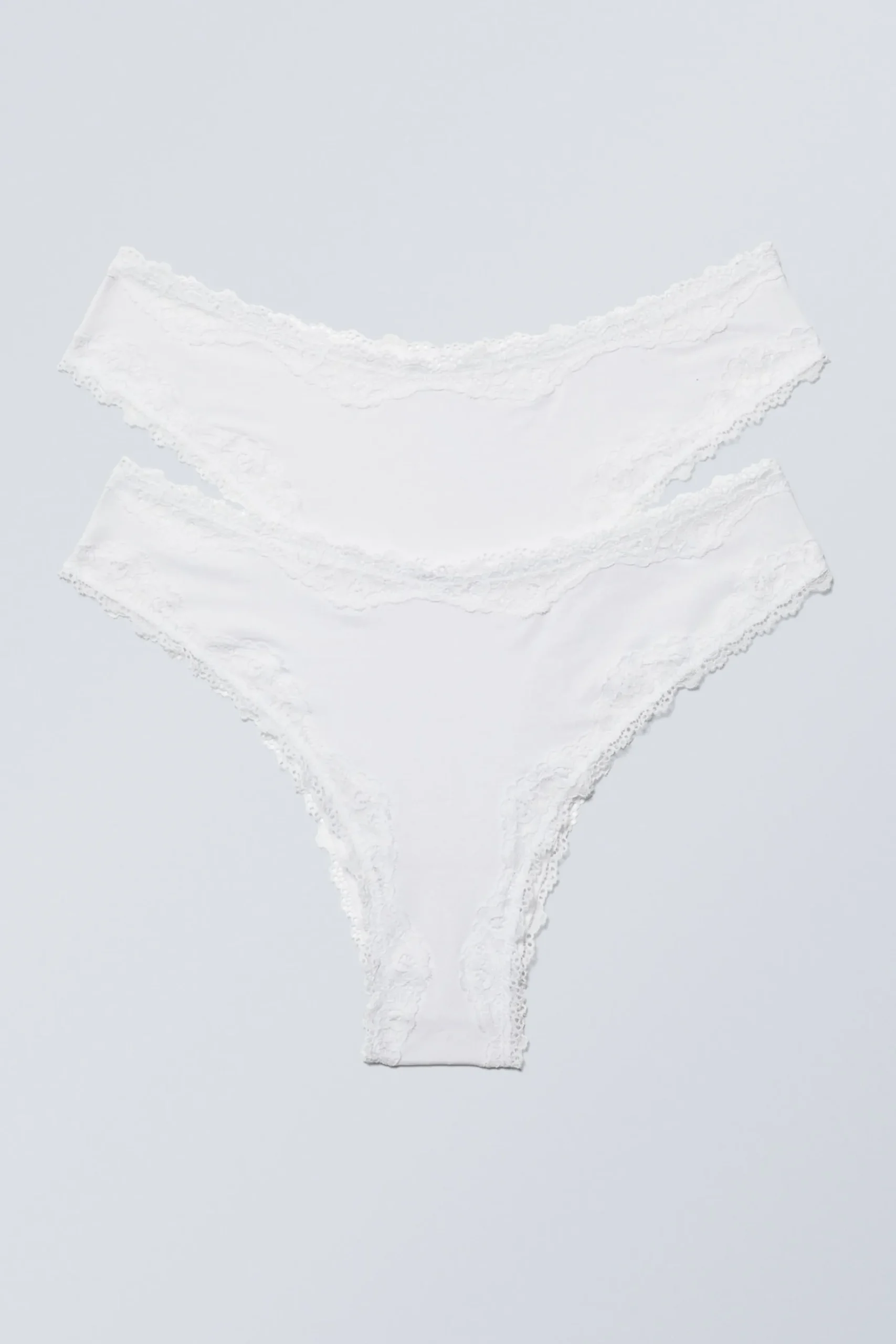 Weekday Underkläder<2-PACK SPETSTROSOR