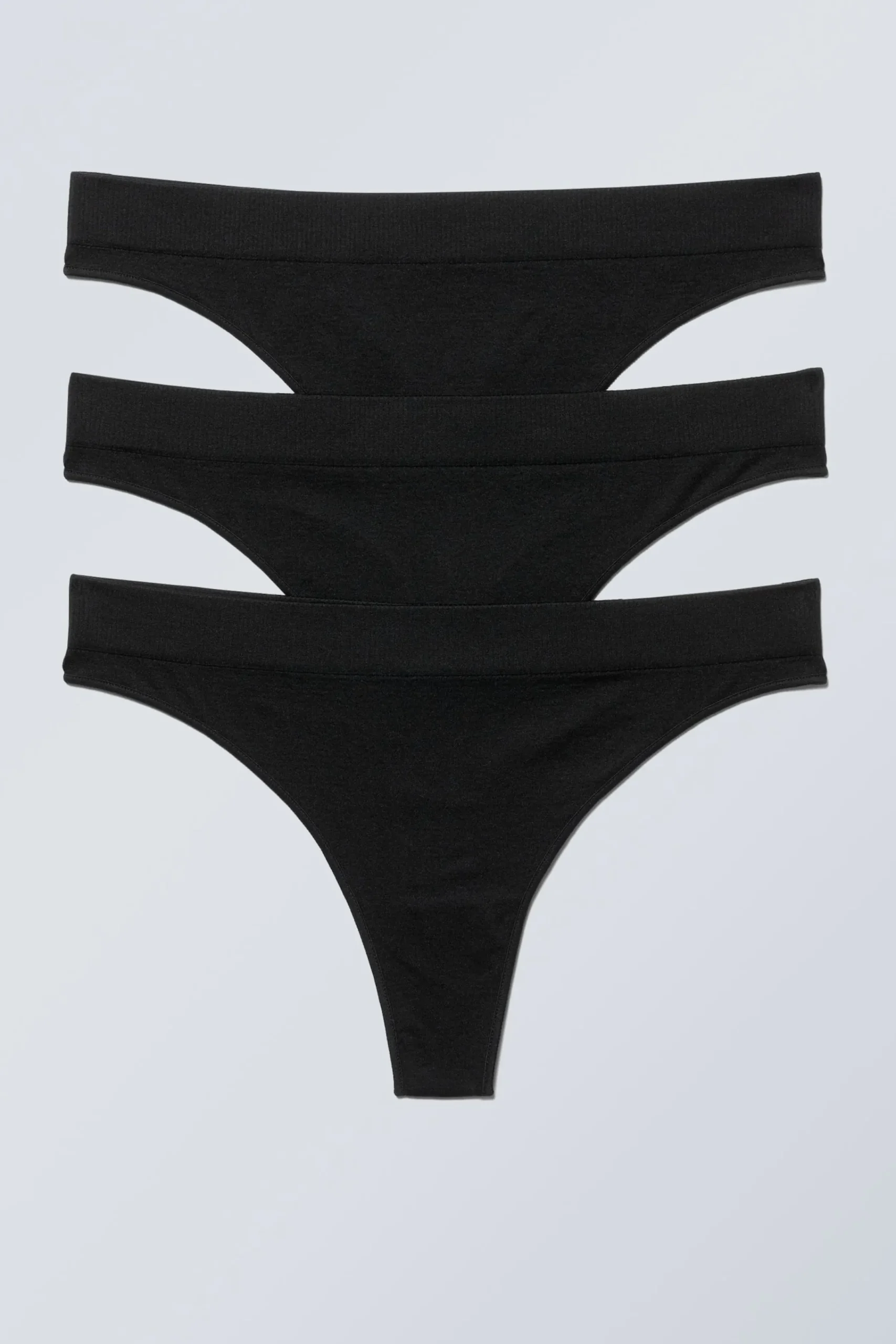 Weekday Underkläder<3-PACK STRINGTROSOR CAT I MJUK KVALITET