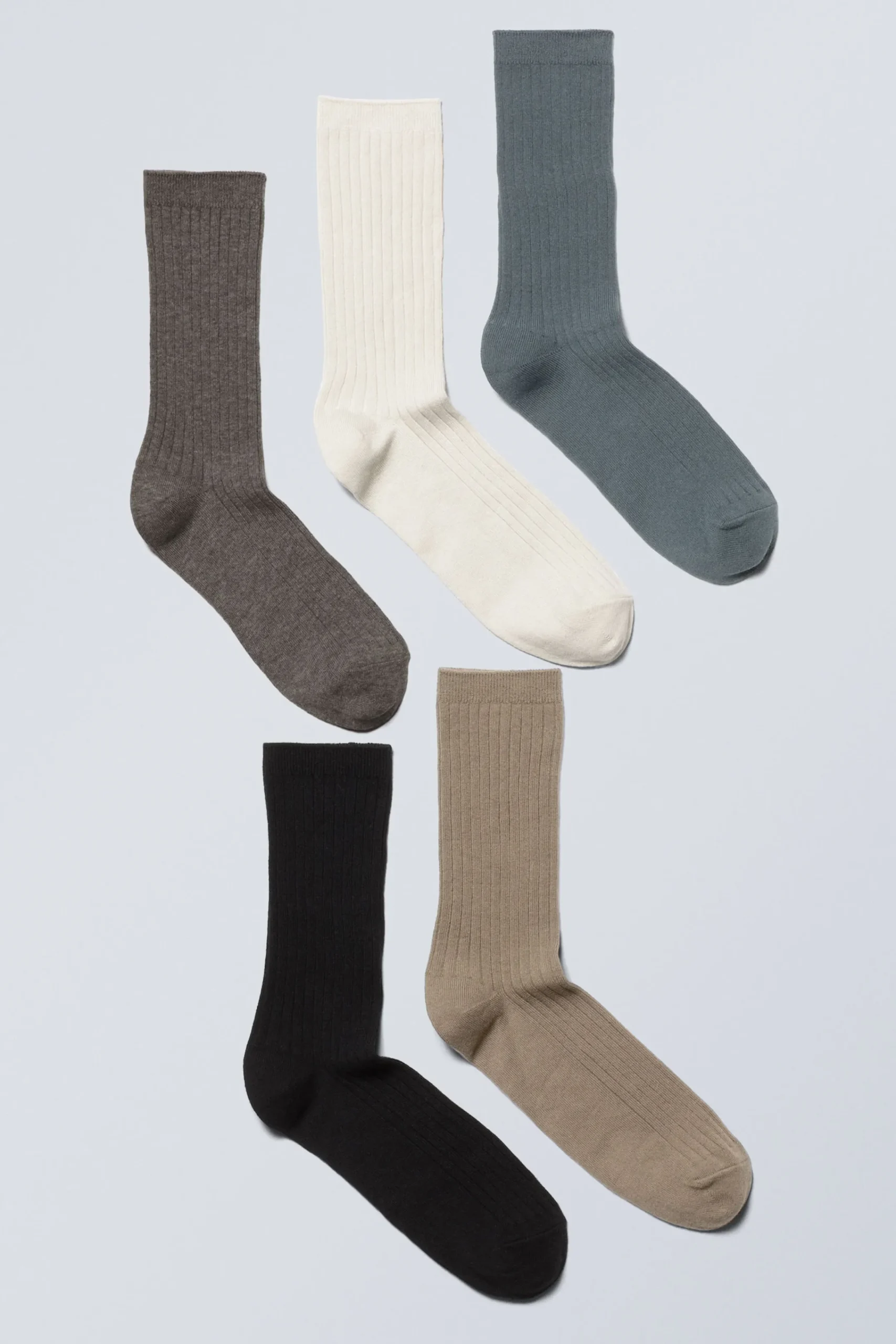 Weekday Strumpor<5-PACK STRUMPOR