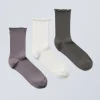 Weekday Strumpor<3-PACK VOLANG-STRUMPOR