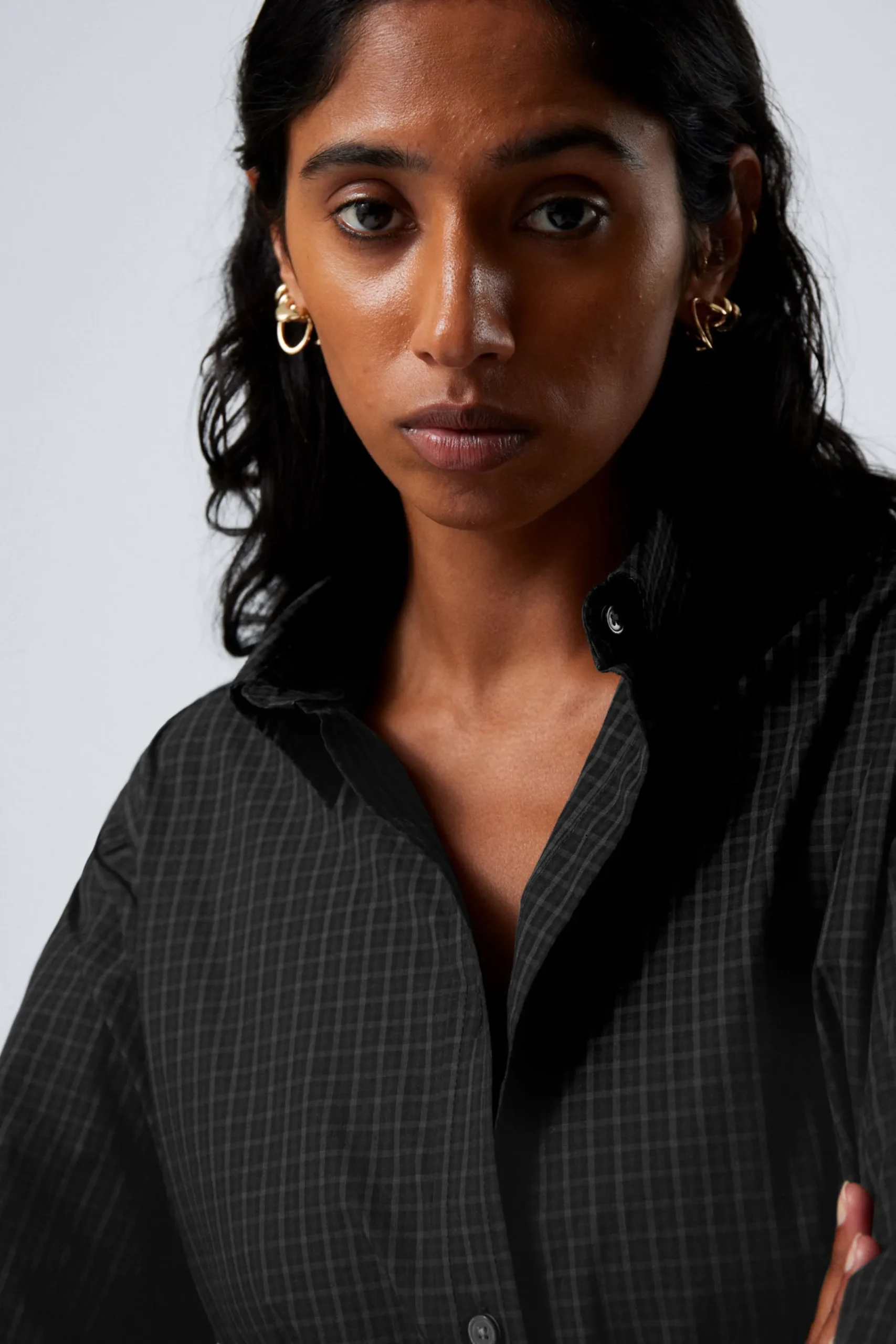 Weekday Blusar & Skjortor<REGULAR POPLIN SHIRT