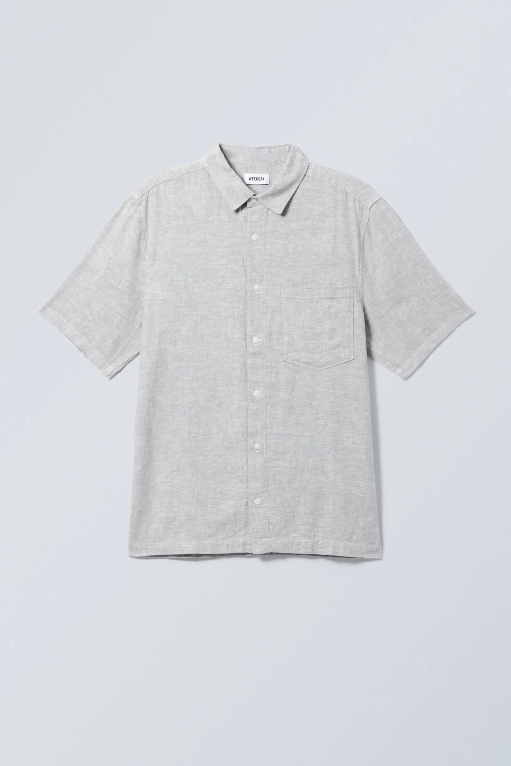 Weekday Skjortor<RELAXED LINEN SHORT SLEEVE