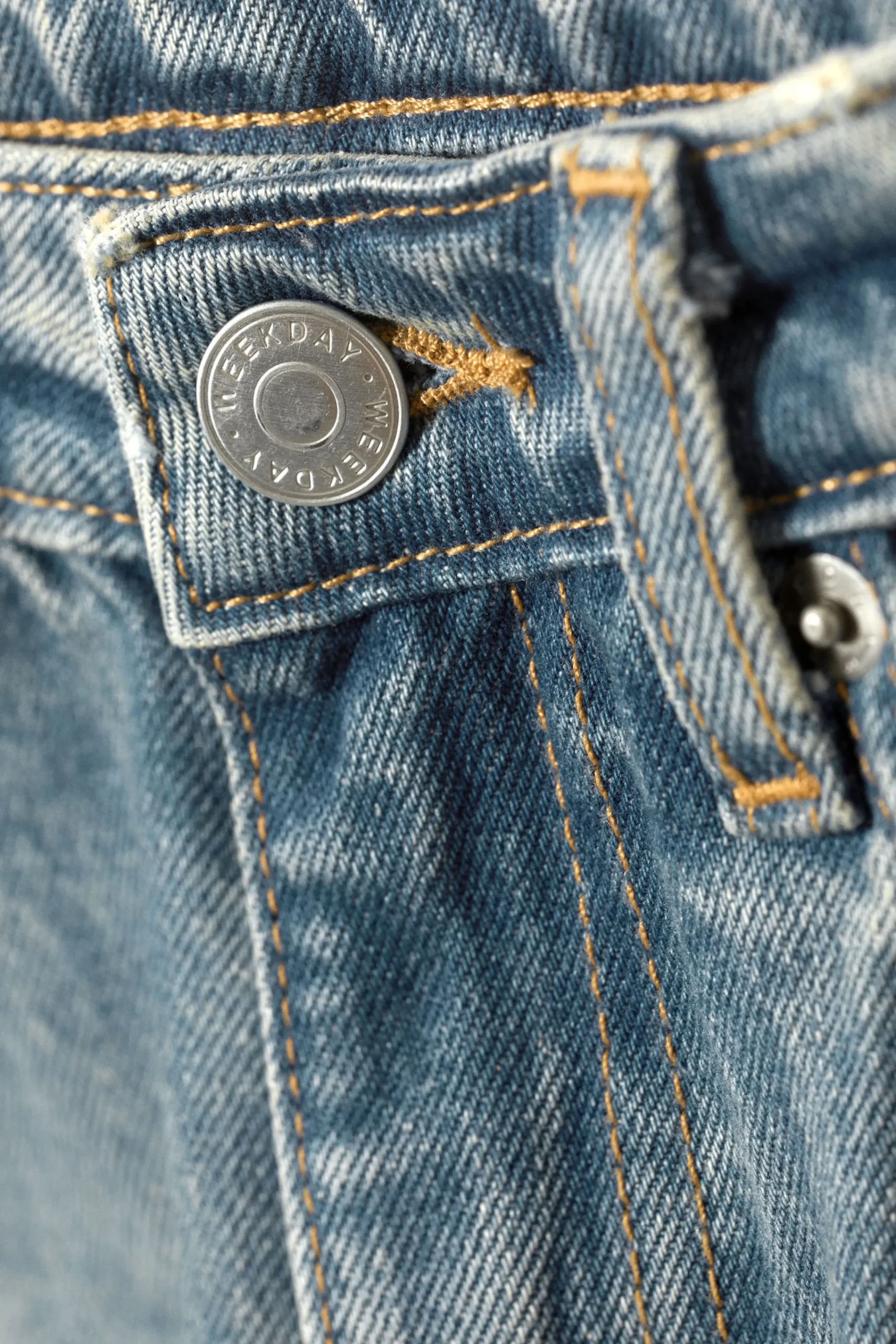 Weekday Jeans<RESOLUTE CURVE HIGH WAIST REGULAR STRAIGHT JEANS