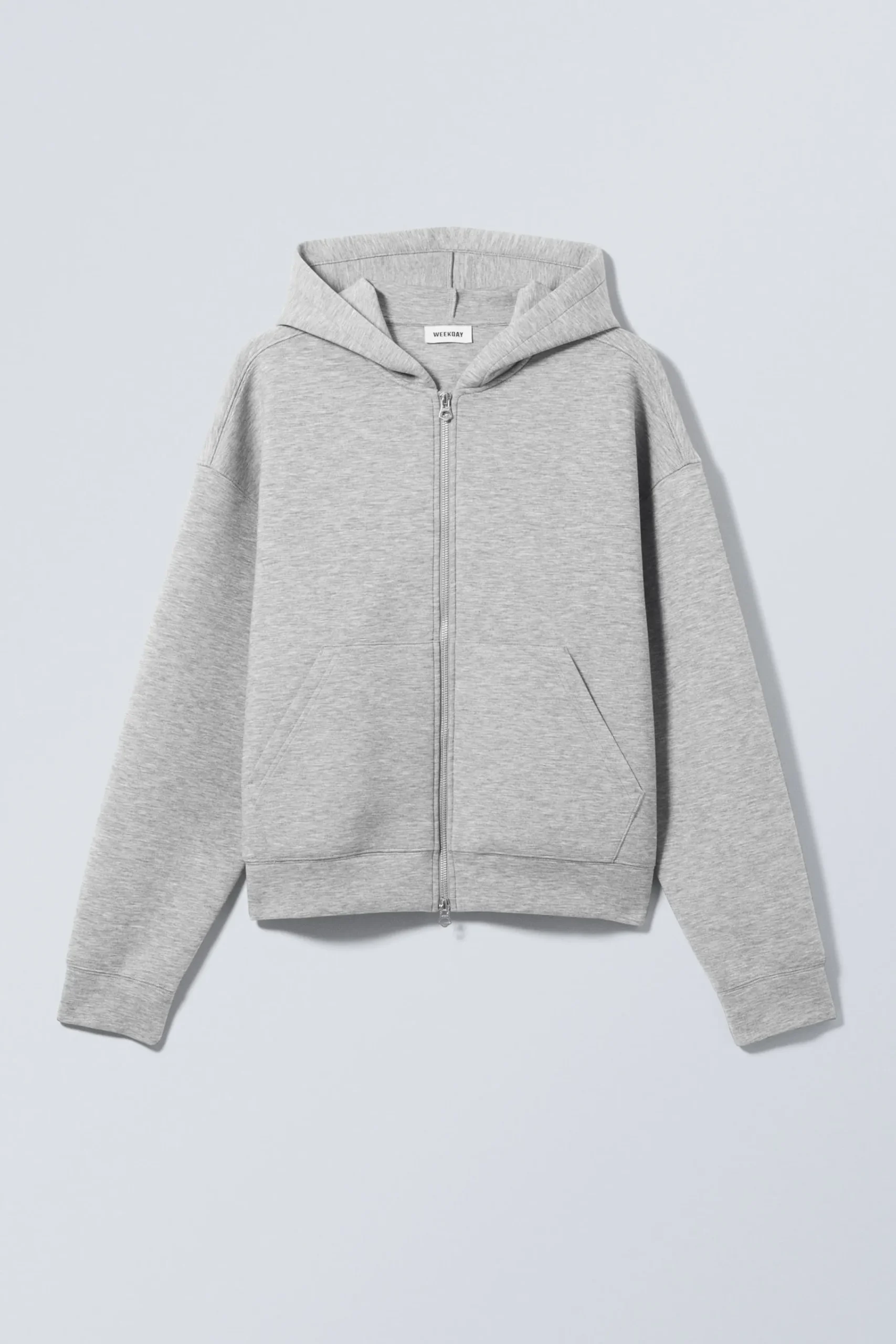 simon_scuba_hoodie_med_dragkedja_2-1.webp Weekday Hoodies<SIMON SCUBA HOODIE MED DRAGKEDJA