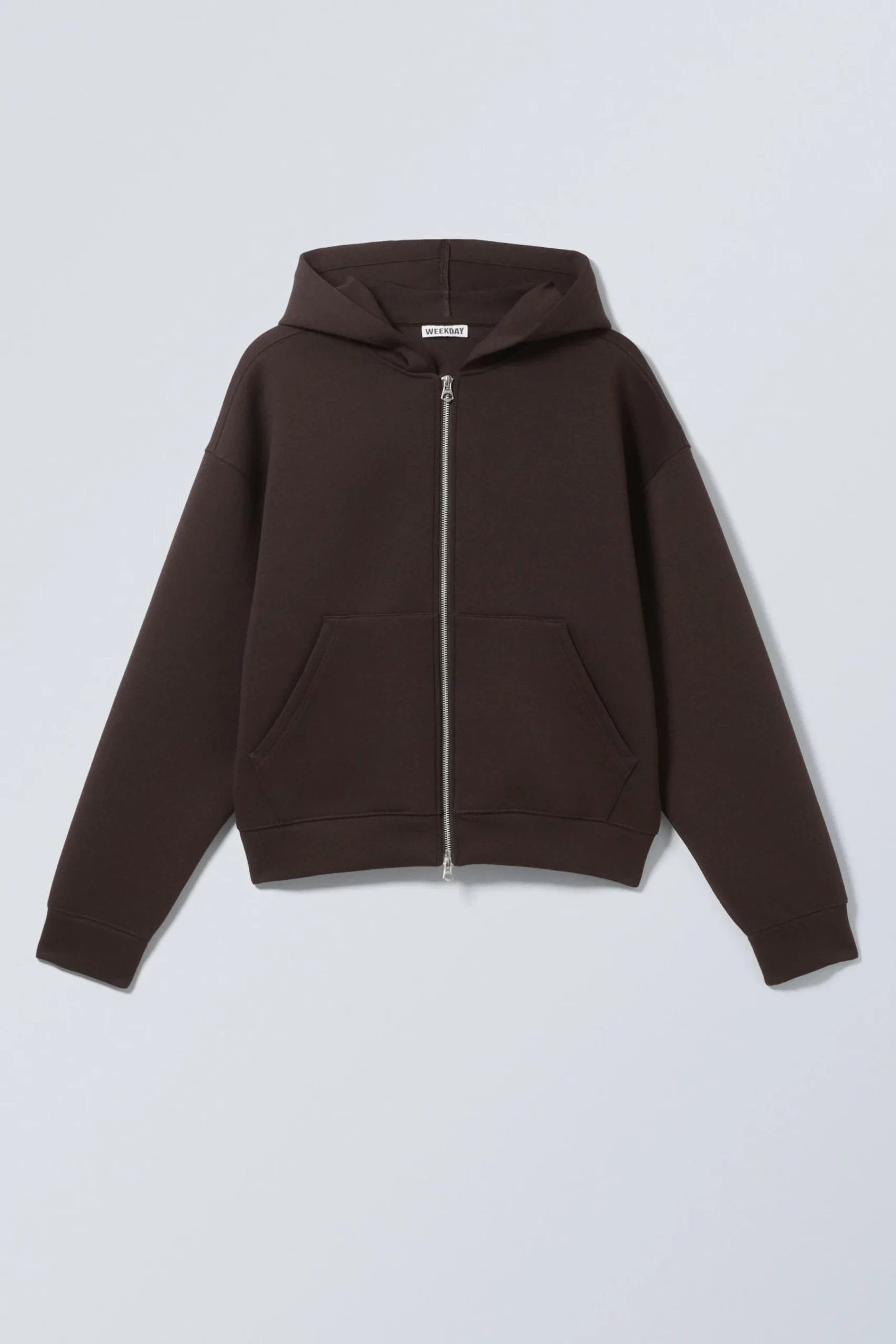 simon_scuba_hoodie_med_dragkedja_2-2.webp Weekday Hoodies<SIMON SCUBA HOODIE MED DRAGKEDJA