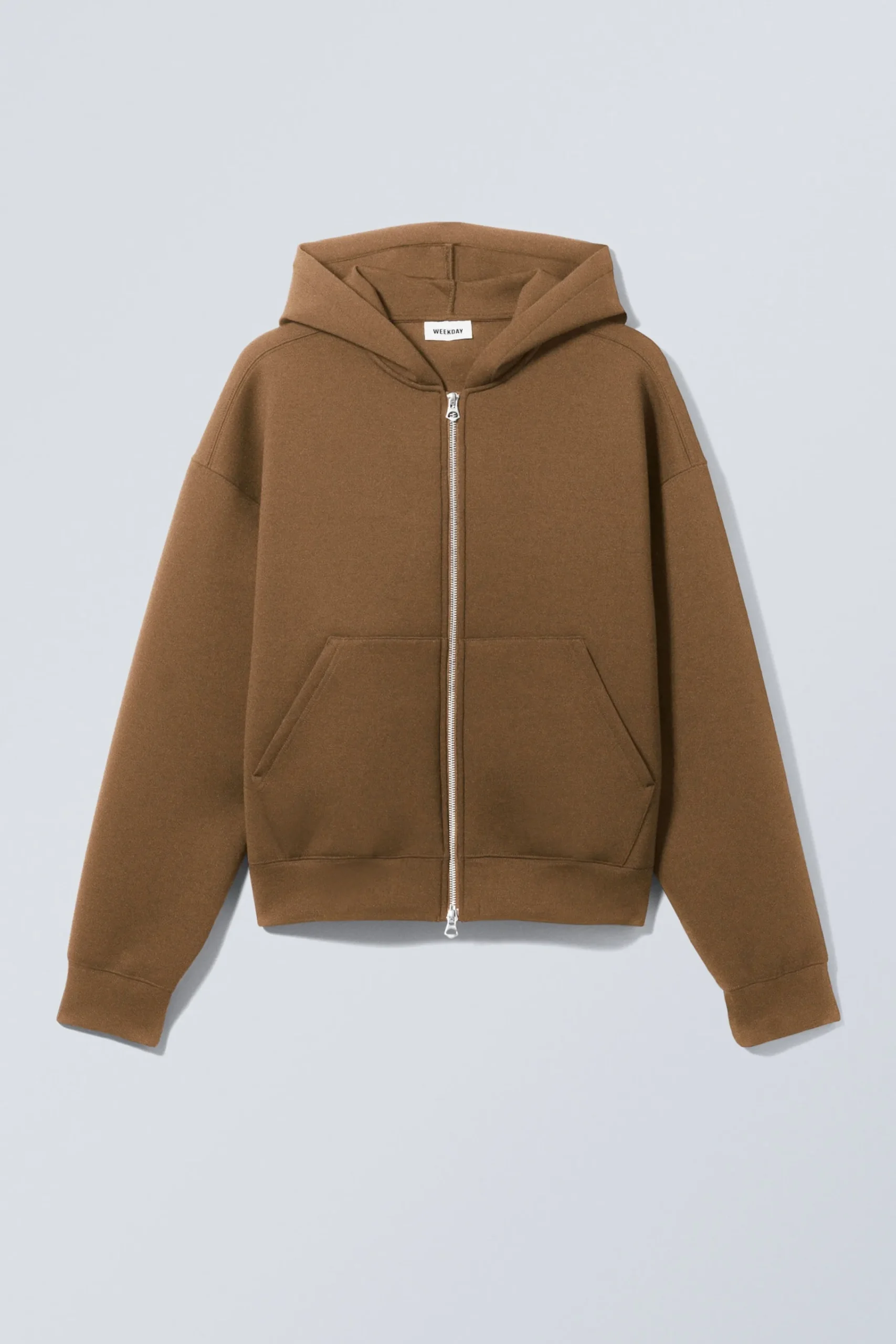 simon_scuba_hoodie_med_dragkedja_2-4.webp Weekday Hoodies<SIMON SCUBA HOODIE MED DRAGKEDJA