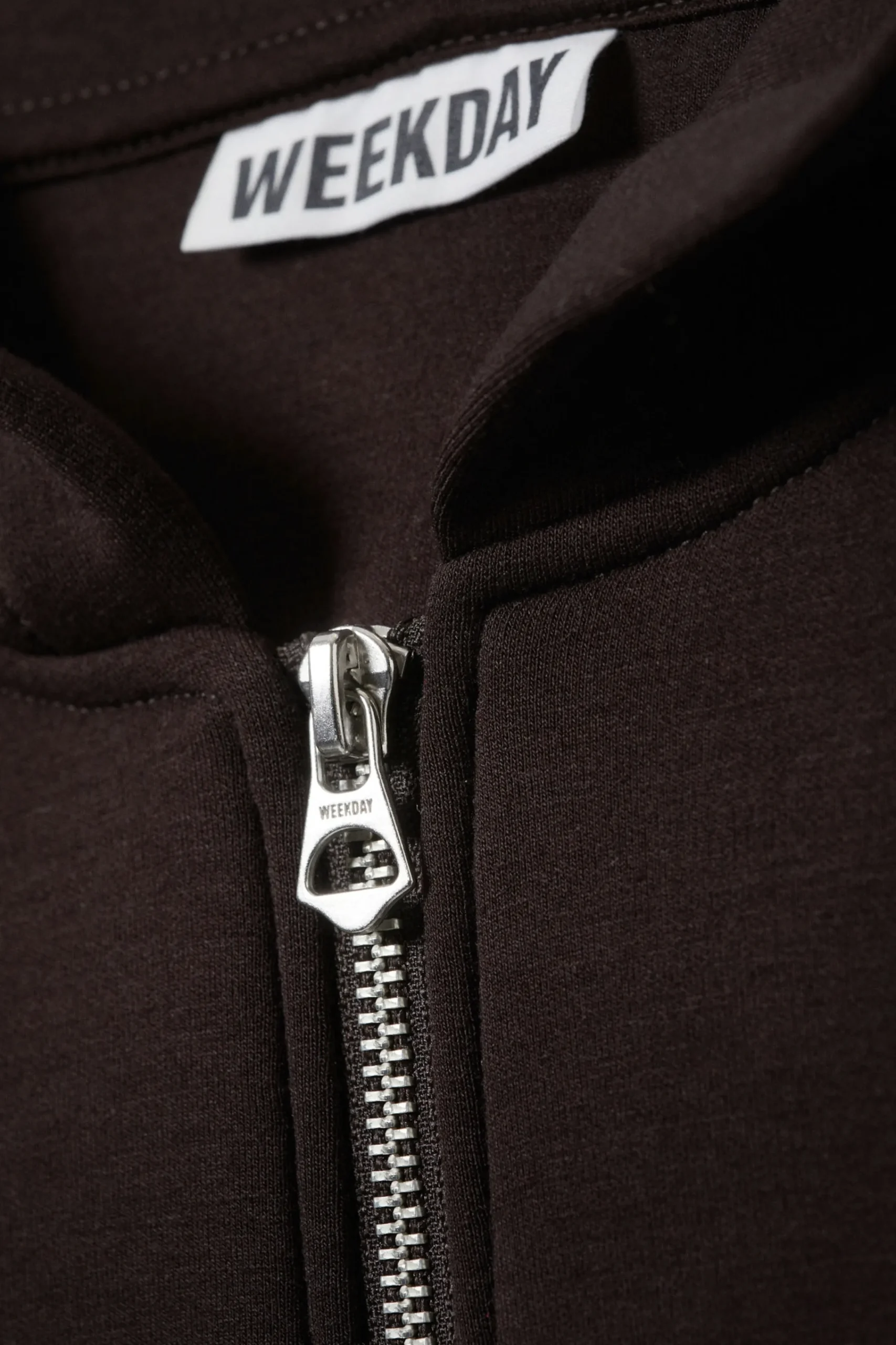 simon_scuba_hoodie_med_dragkedja_4-2.webp Weekday Hoodies<SIMON SCUBA HOODIE MED DRAGKEDJA