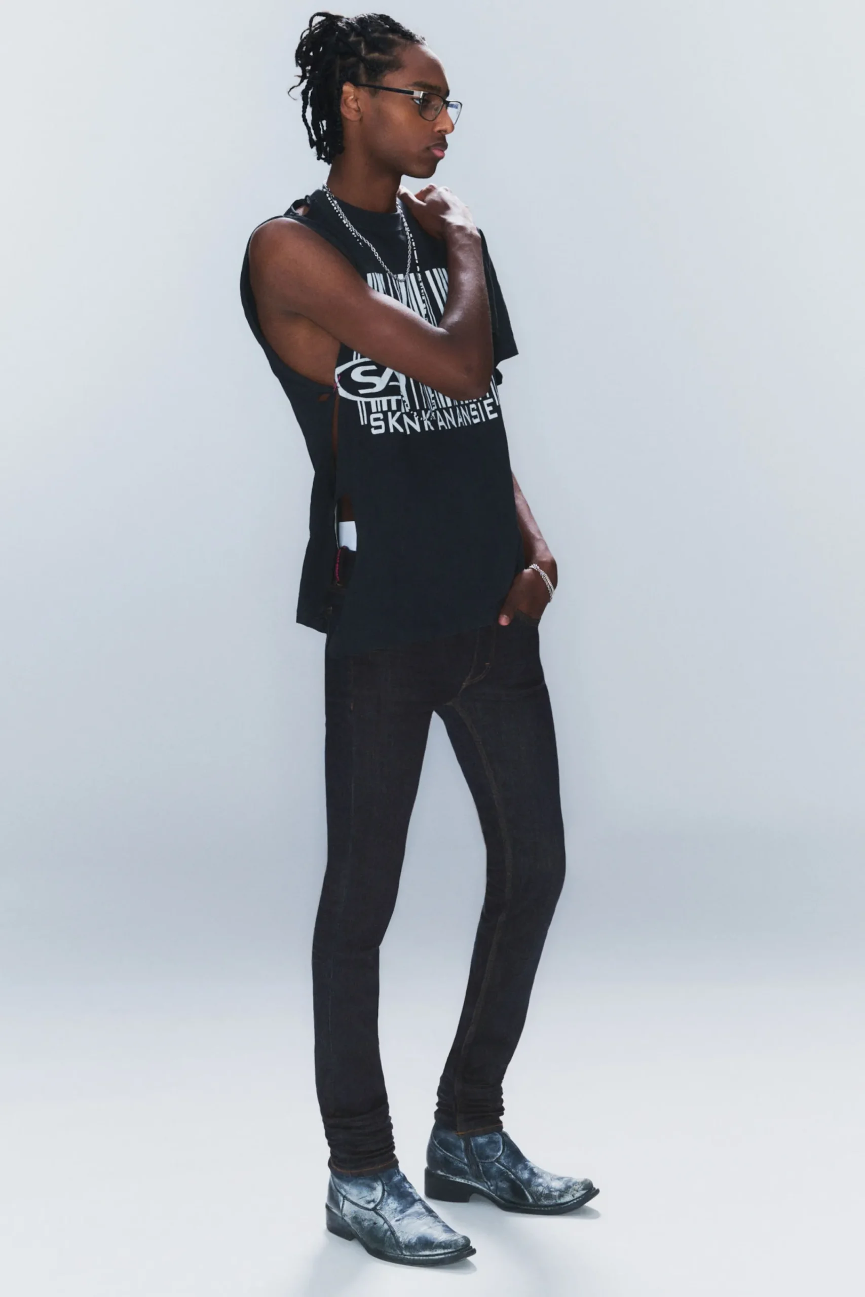 Weekday Jeans<SLEEZE LOW WAIST SKINNY JEANS