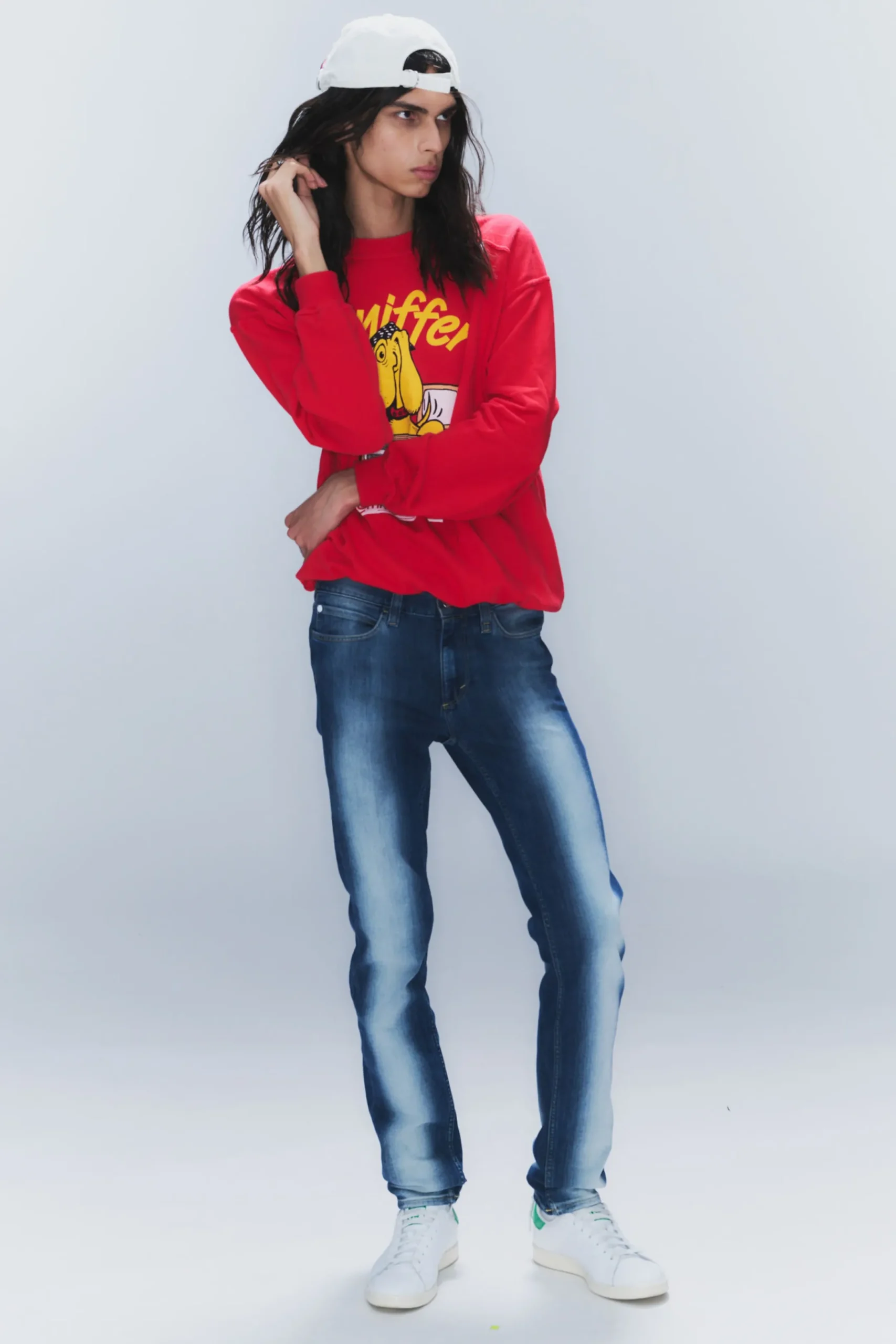 Weekday Jeans<SLEEZE LOW WAIST SKINNY JEANS