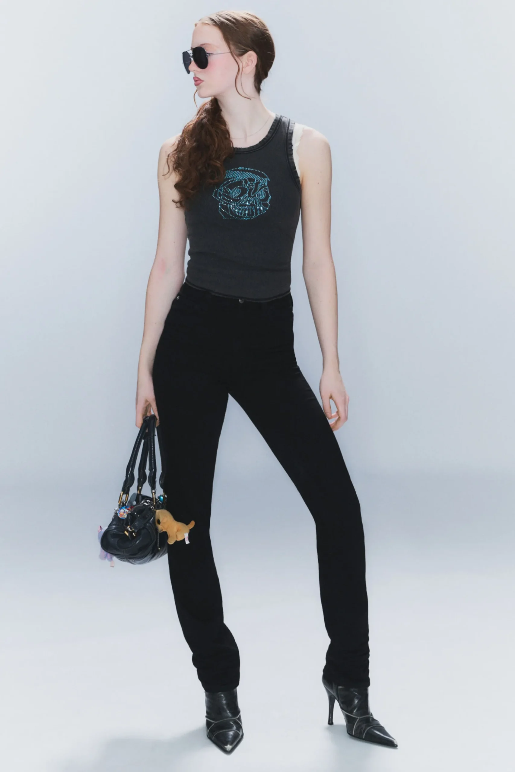 Weekday Jeans<SLEEZIE HIGH WAIST SKINNY JEANS