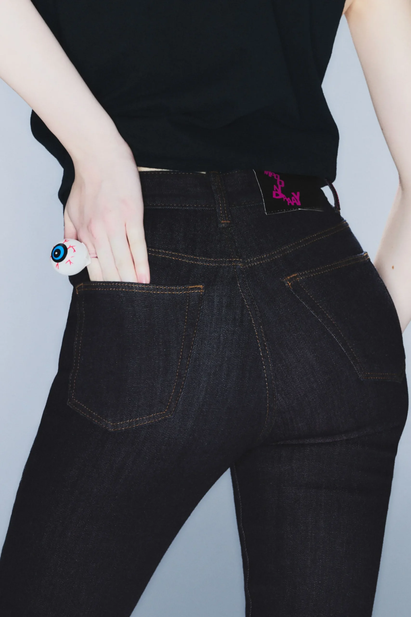 sleezie_high_waist_skinny_jeans_4.webp Weekday Jeans<SLEEZIE HIGH WAIST SKINNY JEANS
